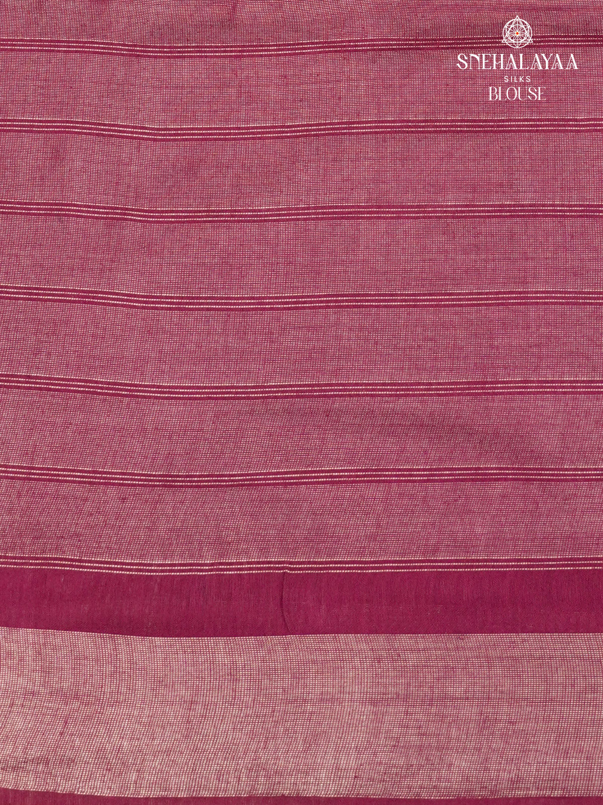 Magenta Bamboo Silk Saree