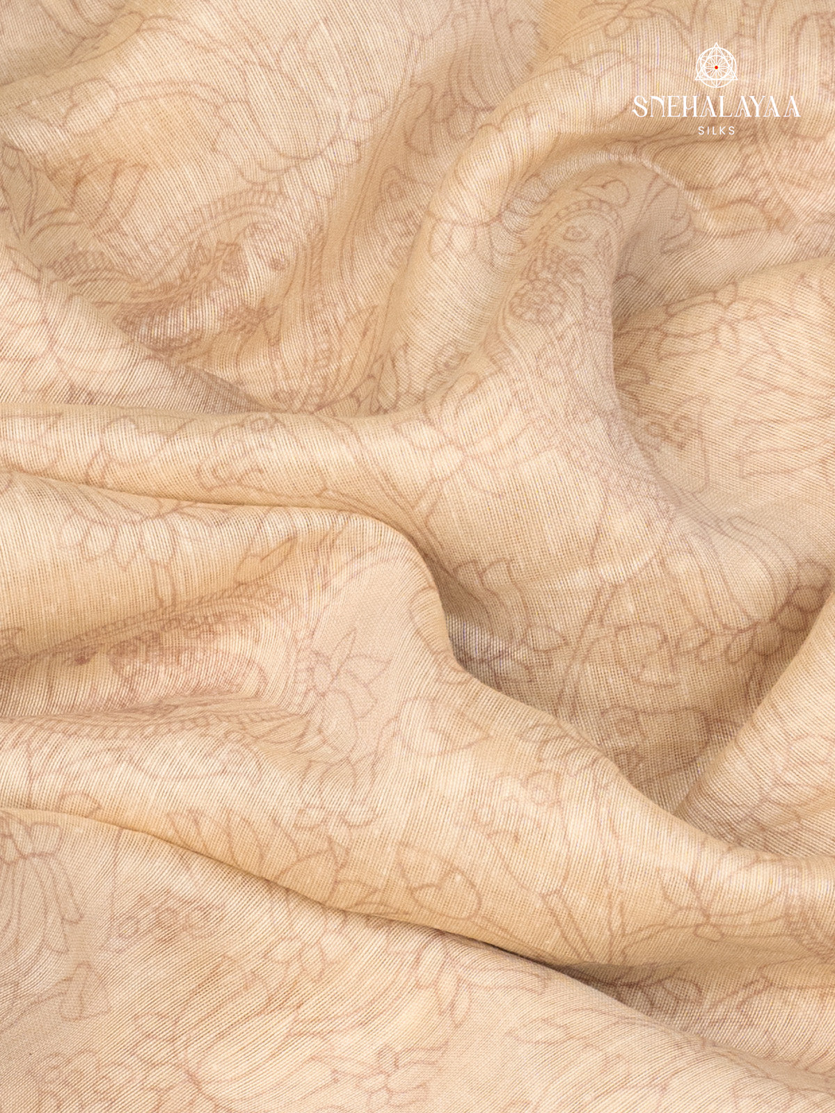 Cream With Black Border Linen Saree