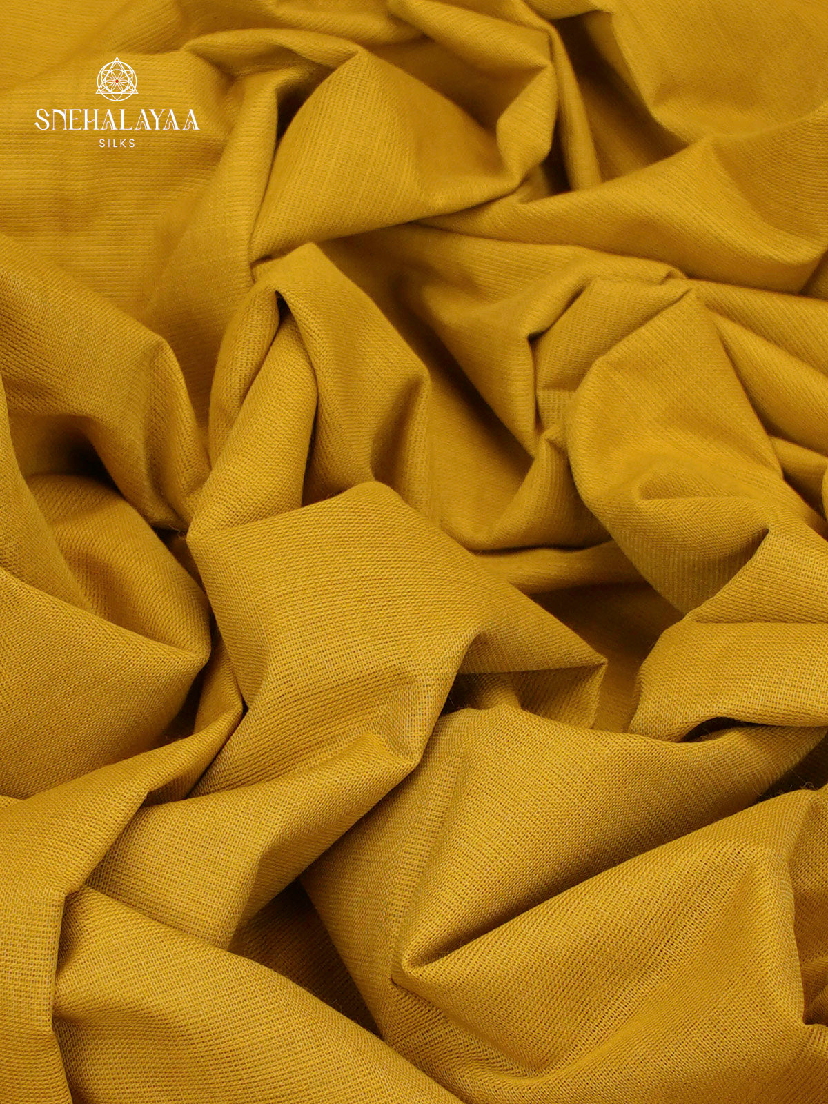 Mustard Chettinad Cotton Saree