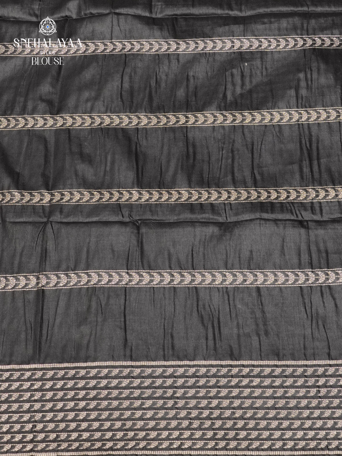 Black Bamboo Silk Saree