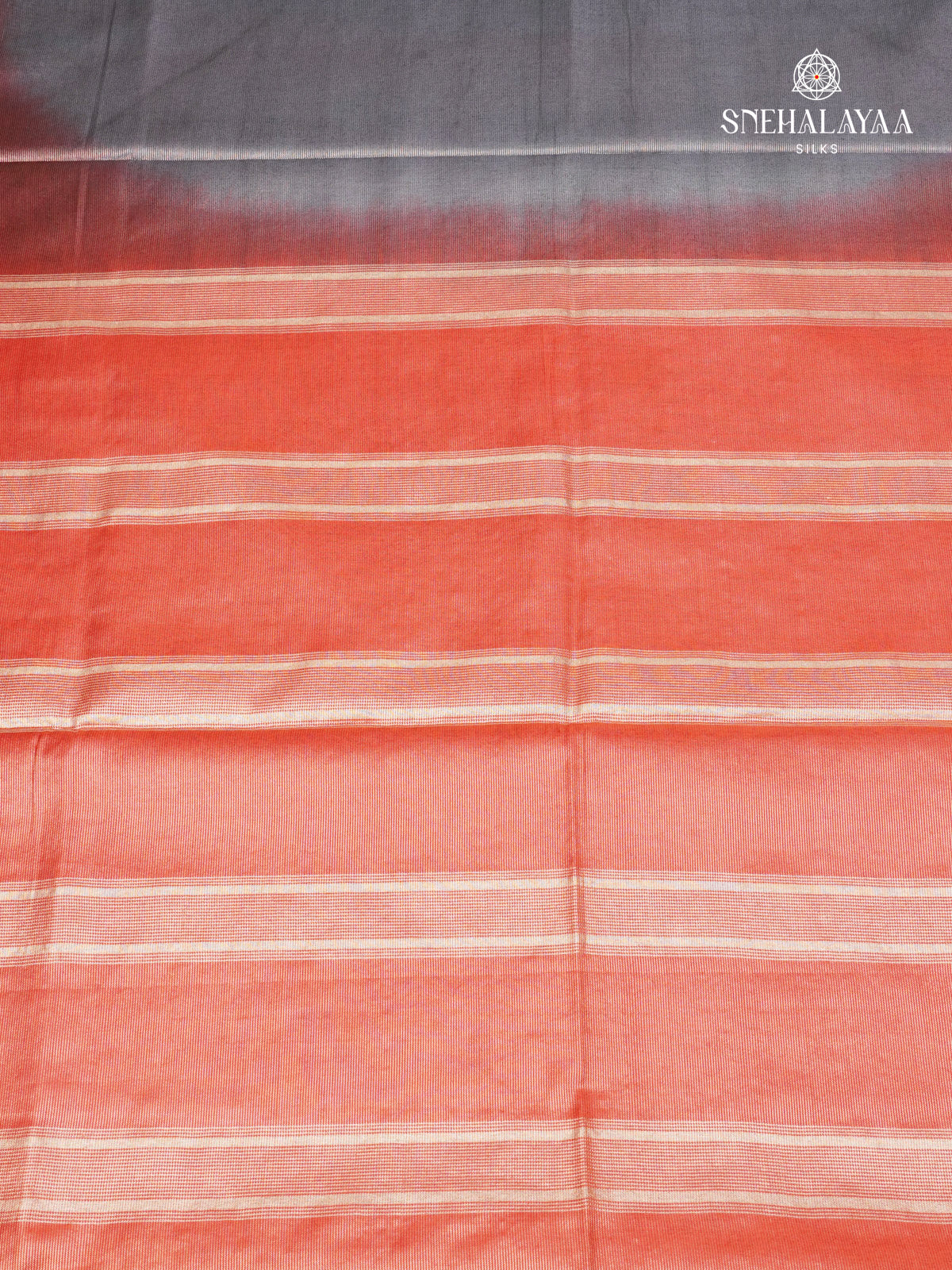 Grey Bamboo Silk Saree