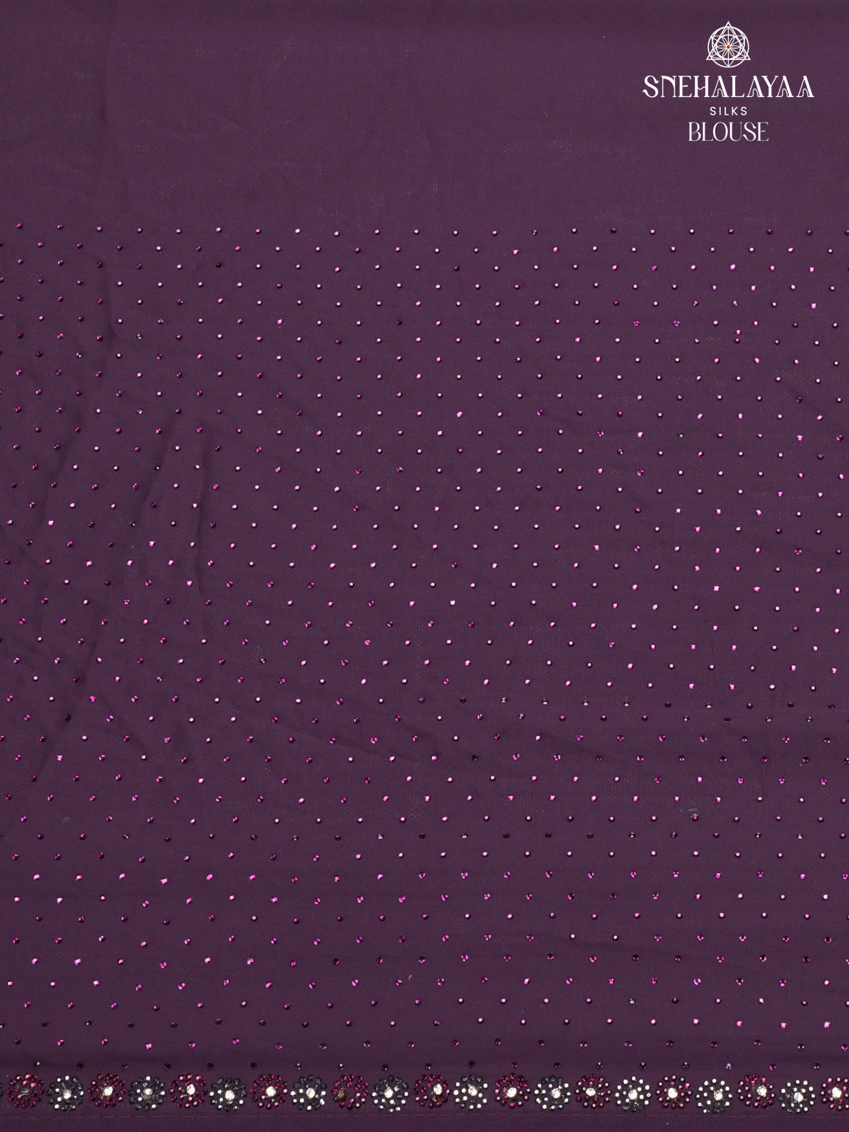 Purple Designer Saree