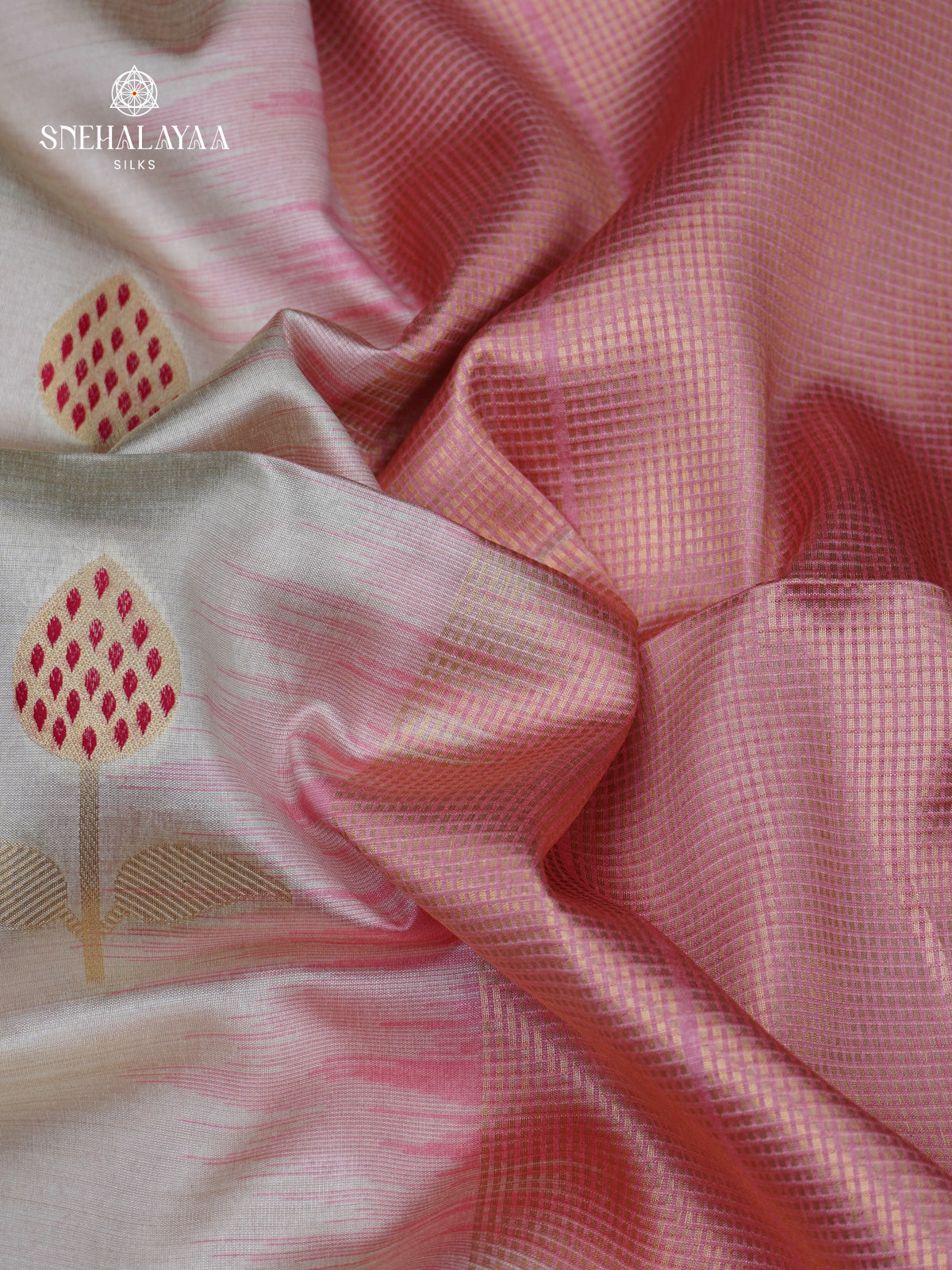 Off White Jute Saree