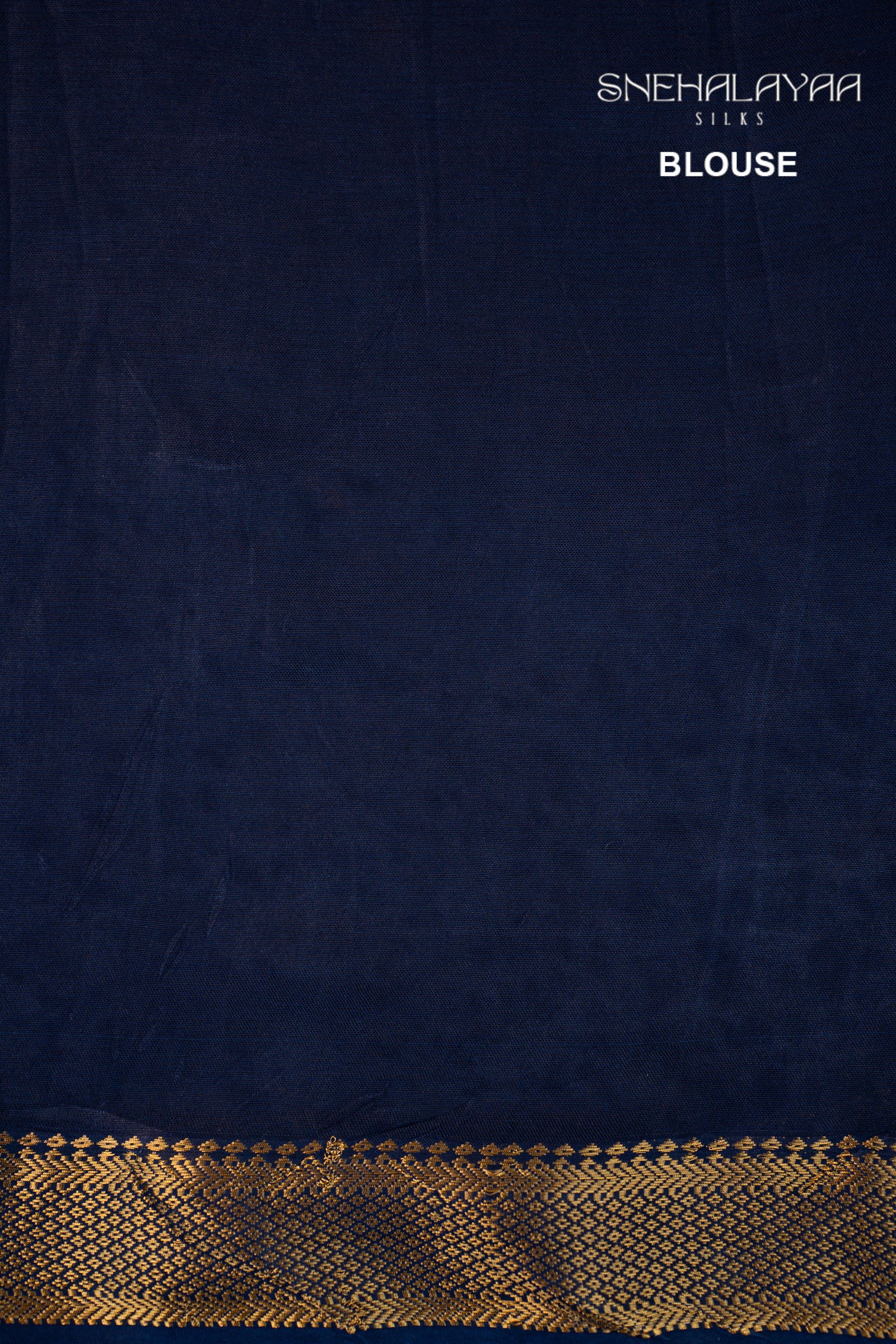 Blue Mangalgiri Silk Cotton Saree