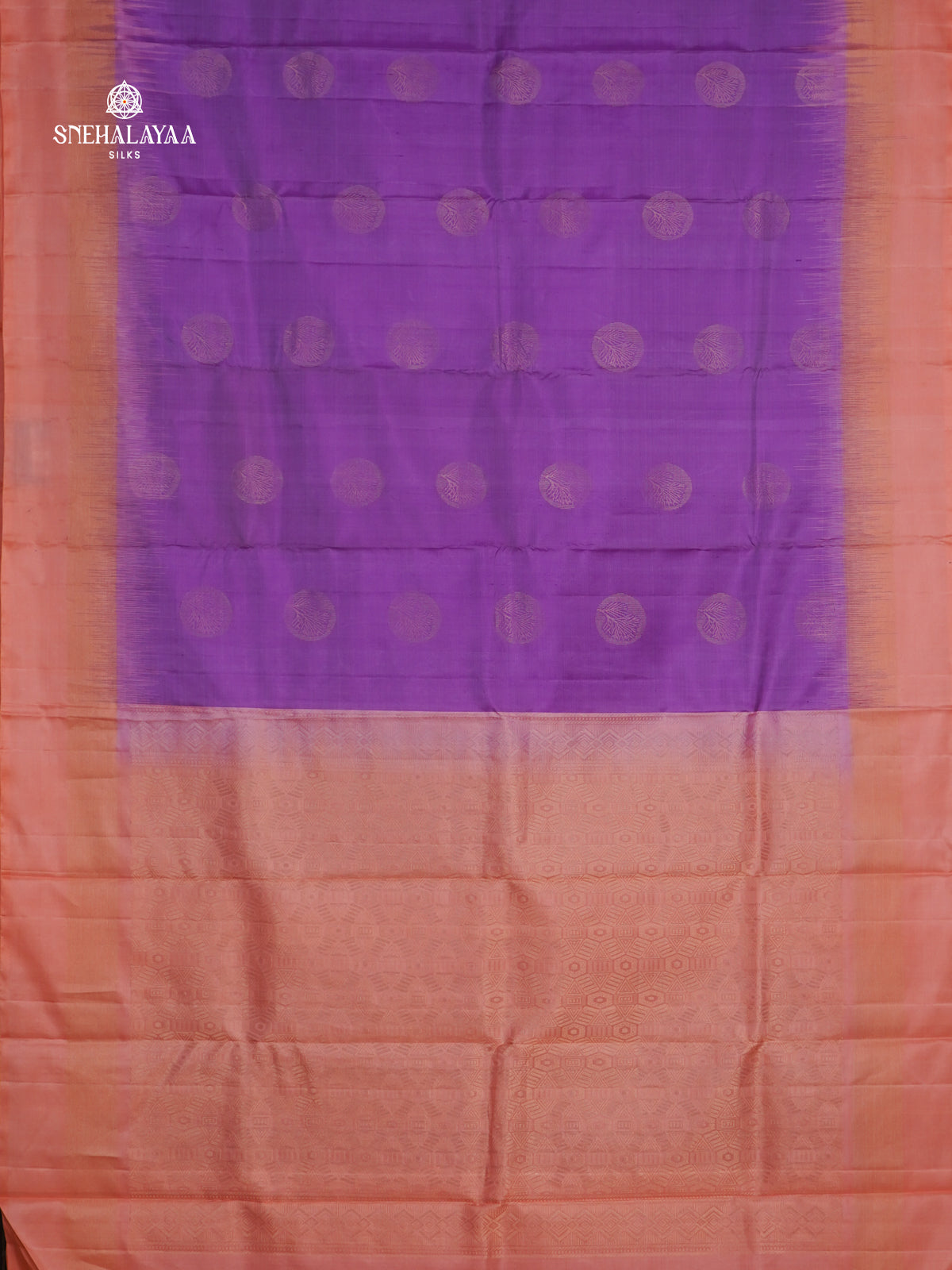 Lavender Kanjivaram Silk Saree