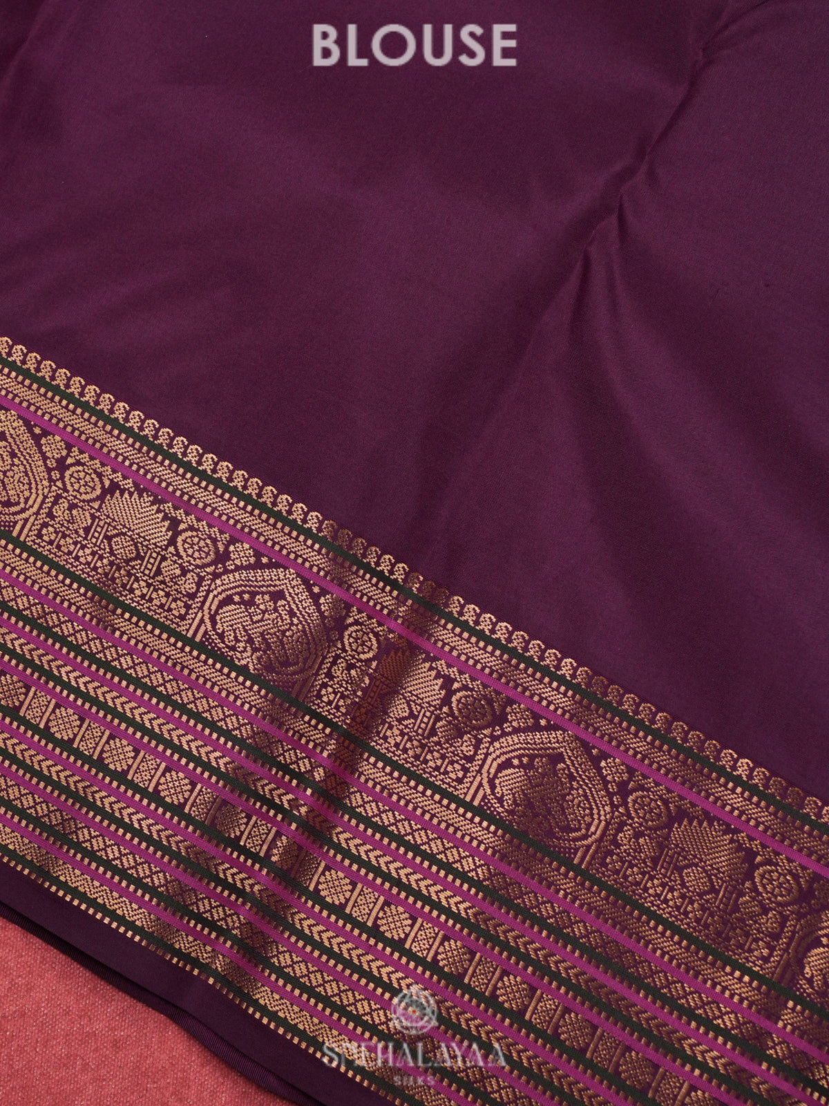 Red Kanjivaram Silk Saree