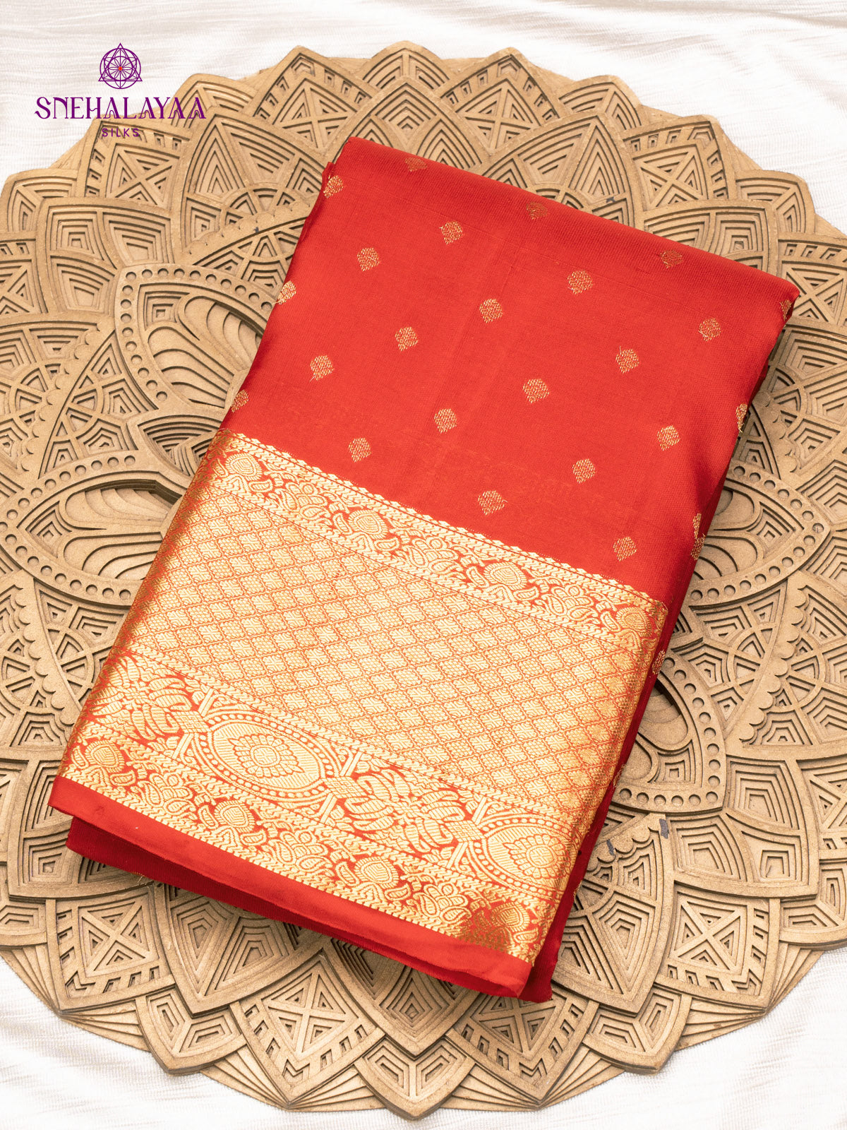 Red Kanjivaram Silk Saree