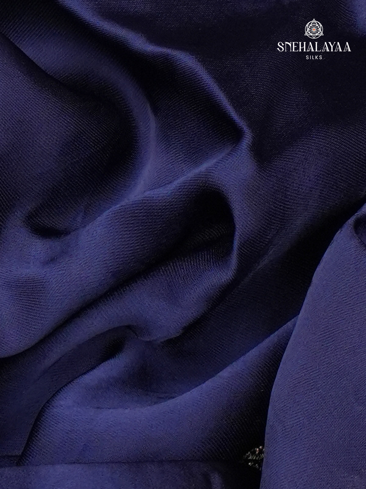 Blue Banaras Silk Saree