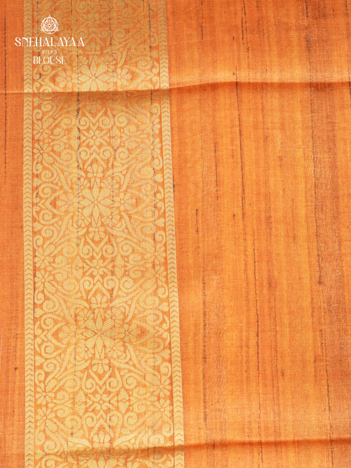 Beige Jute Saree