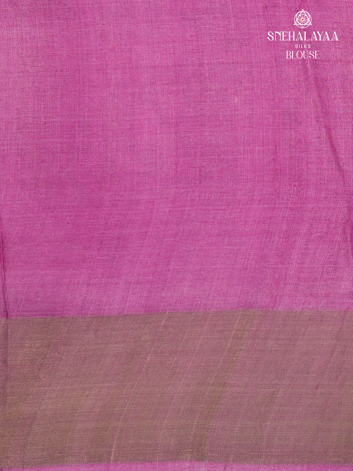 Beige Tussar Silk Saree