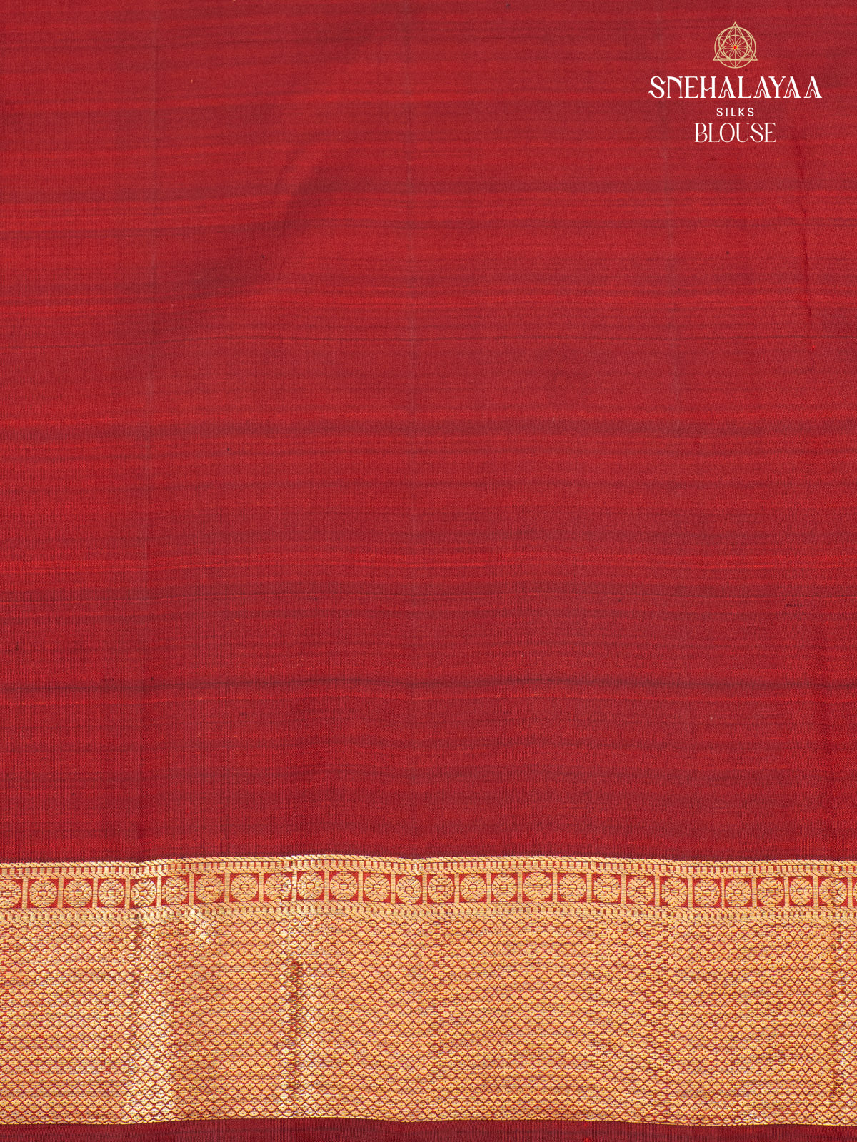 Maroon Kanjivaram Silk Saree