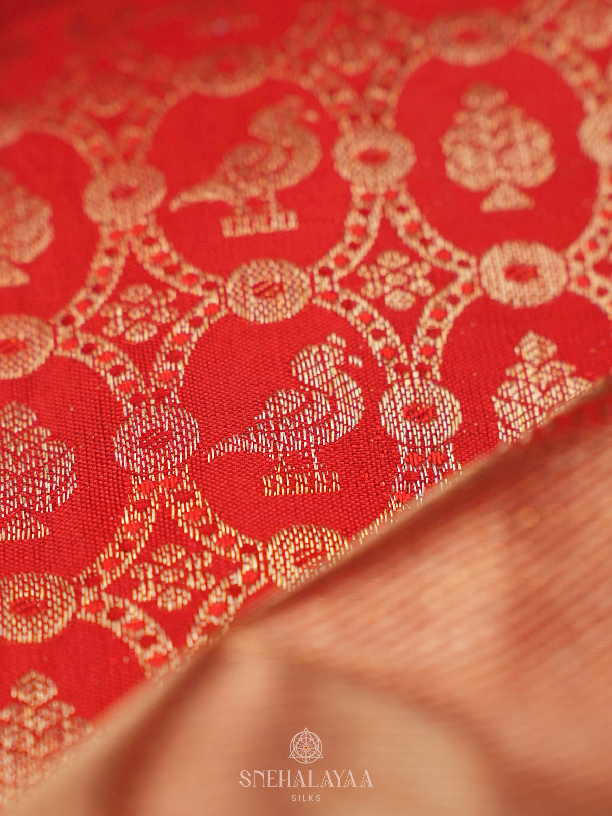 Red Kanjivaram Silk Saree