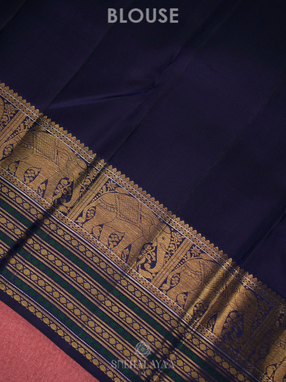 Mint Green Kanjivaram Silk Saree