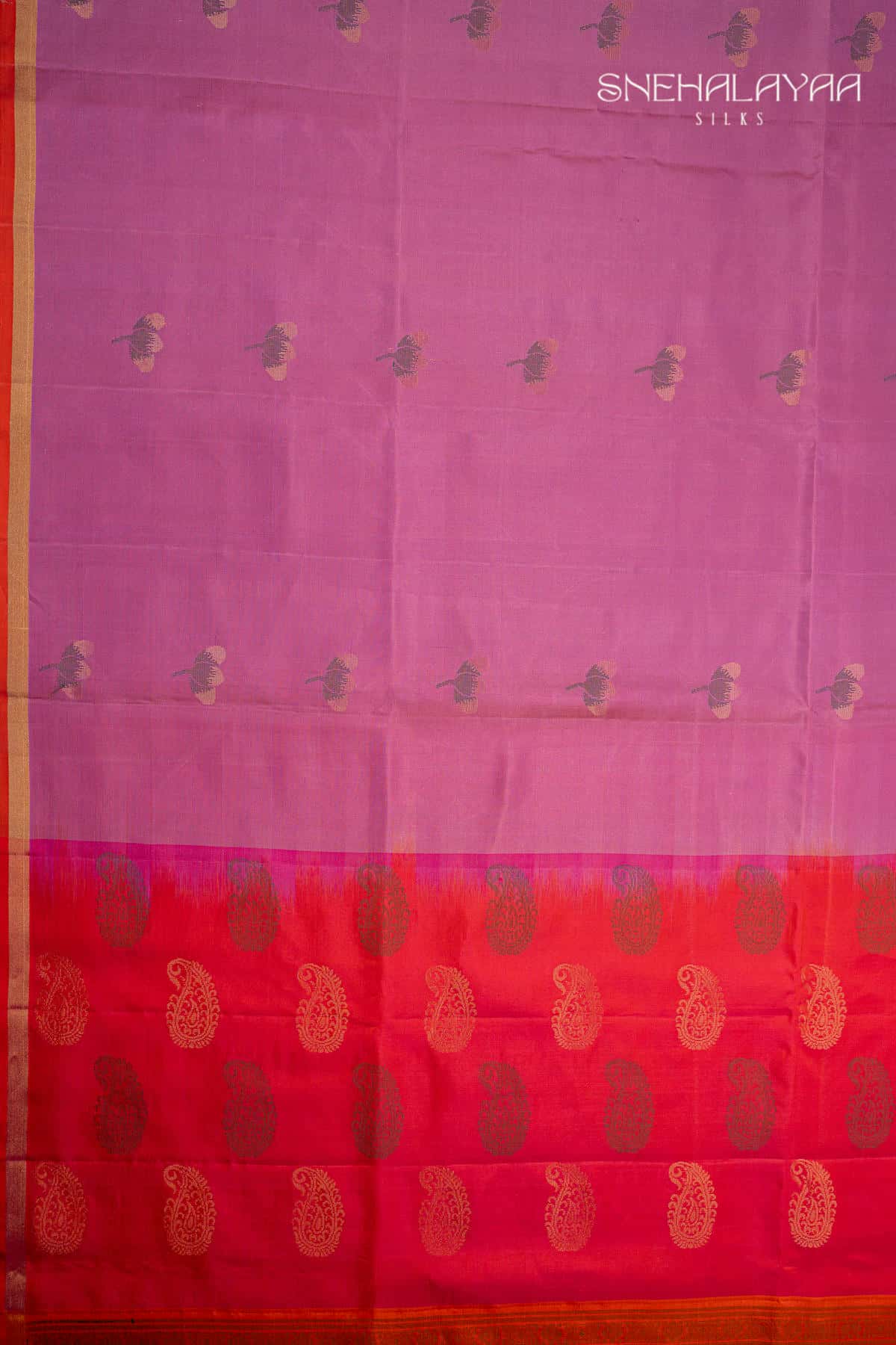 Pink Soft Silk Saree
