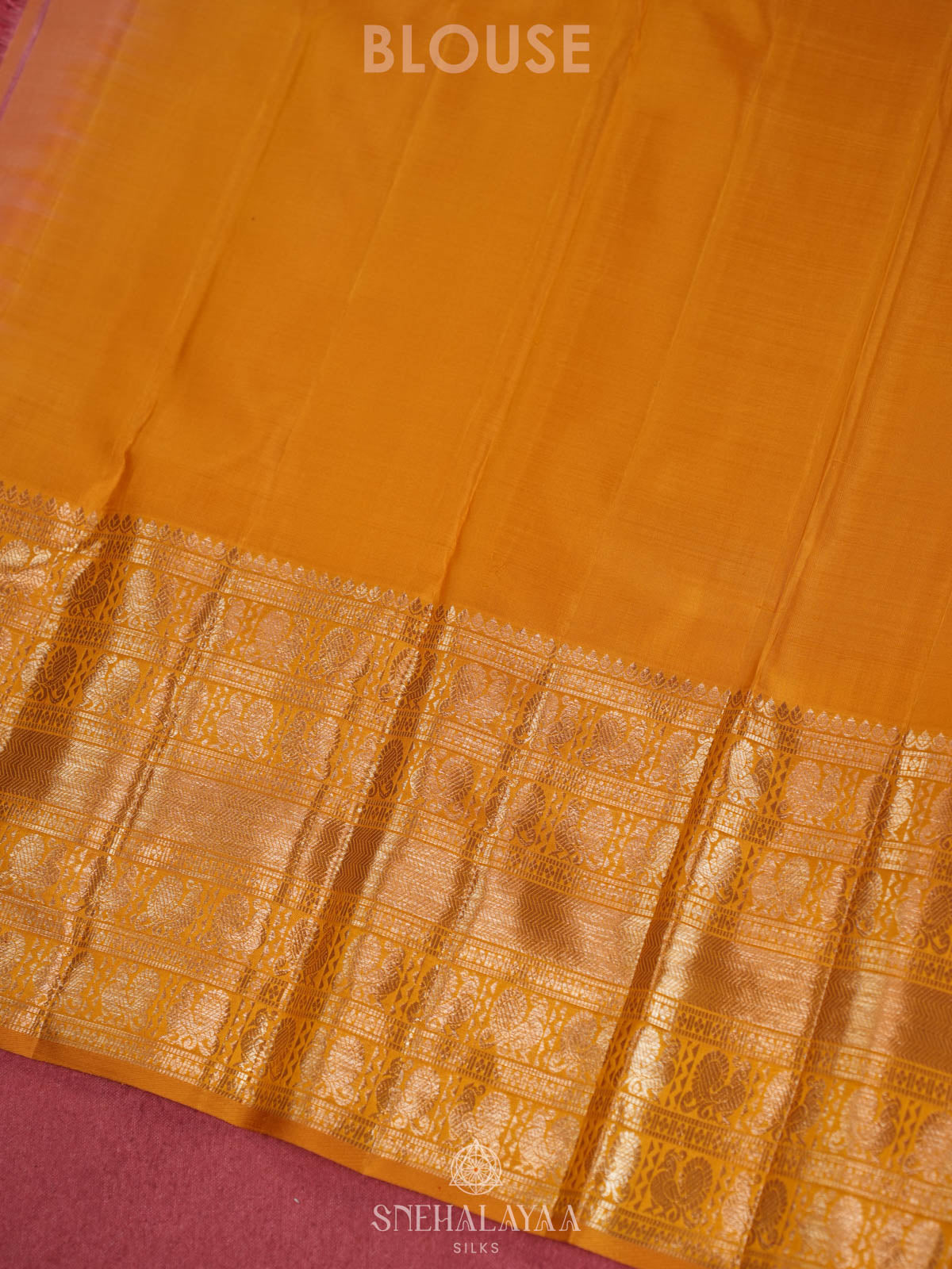 Pink Kanjivaram Silk Saree