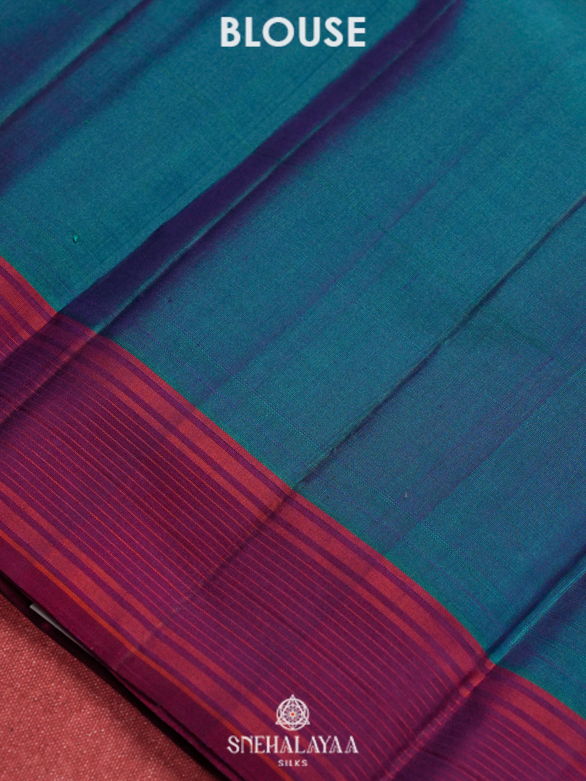 Blue Kanjivaram Silk Saree