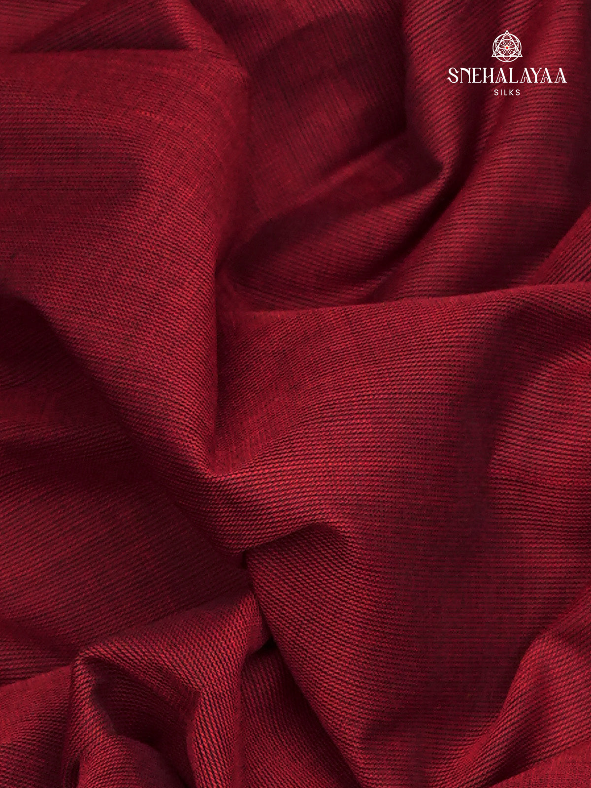 Maroon Chettinad Cotton Saree
