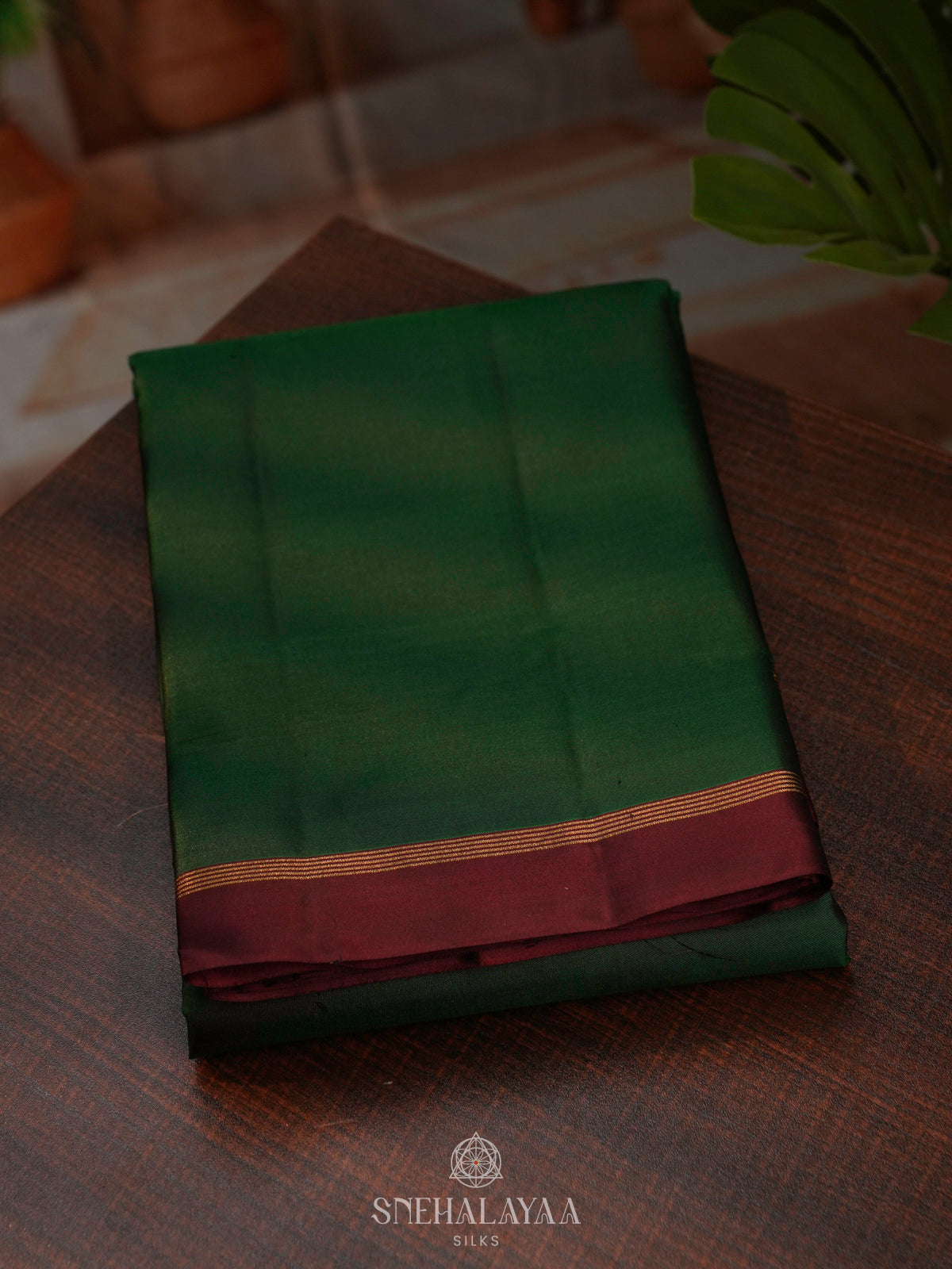 Green Kanjivaram Silk Saree