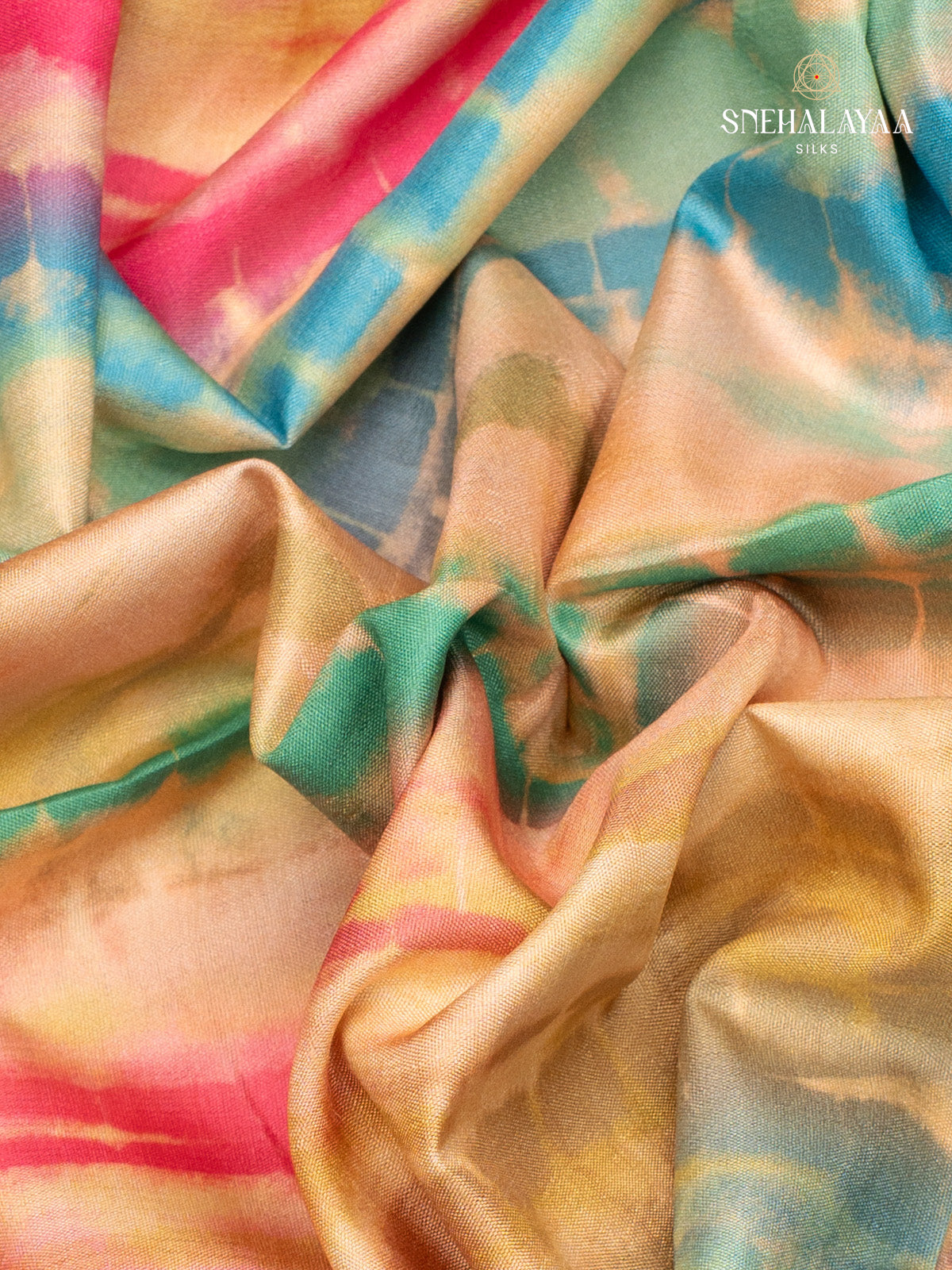 Multicolour Dola Saree
