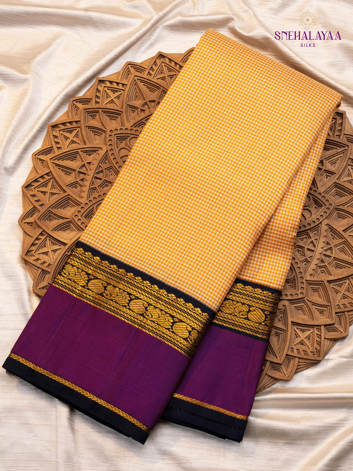 Cream Kanjivaram Silk