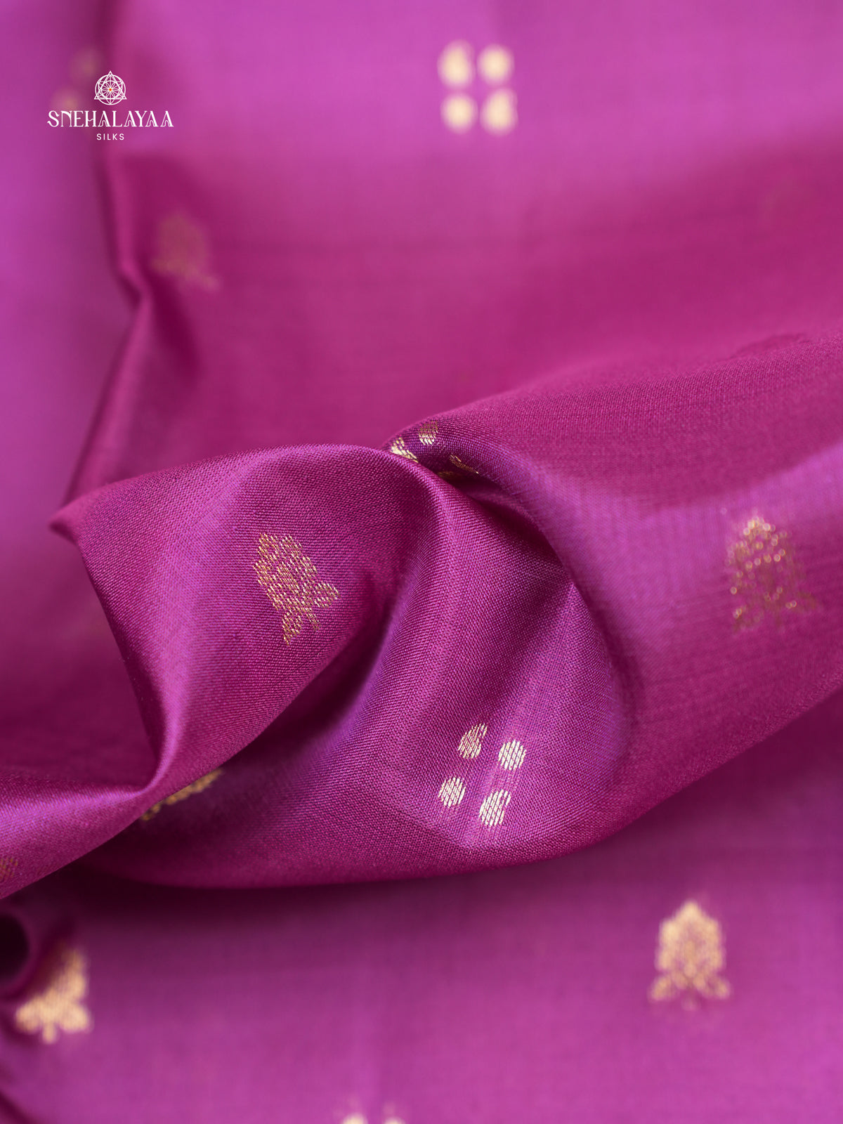 Magenta Purple Kanjivaram Silk Saree