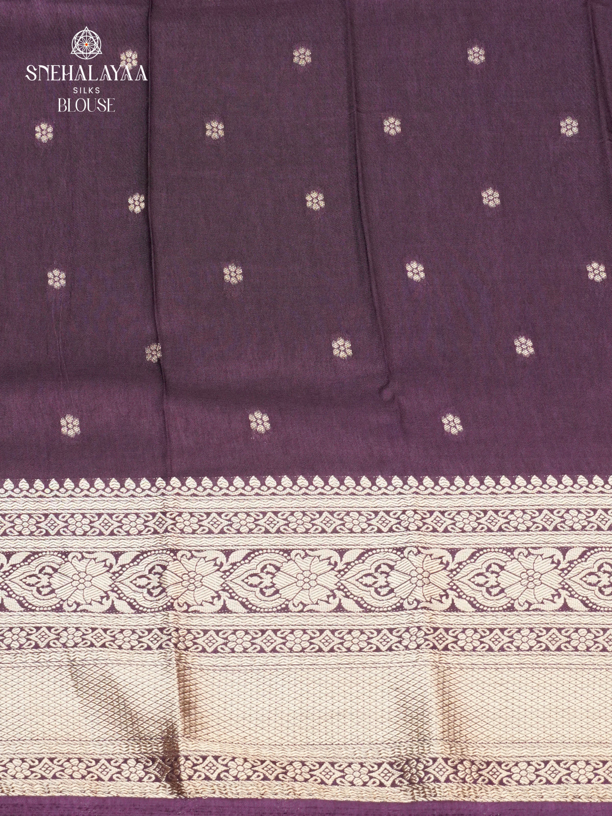 Ice Blue Banaras Dola Silk Saree