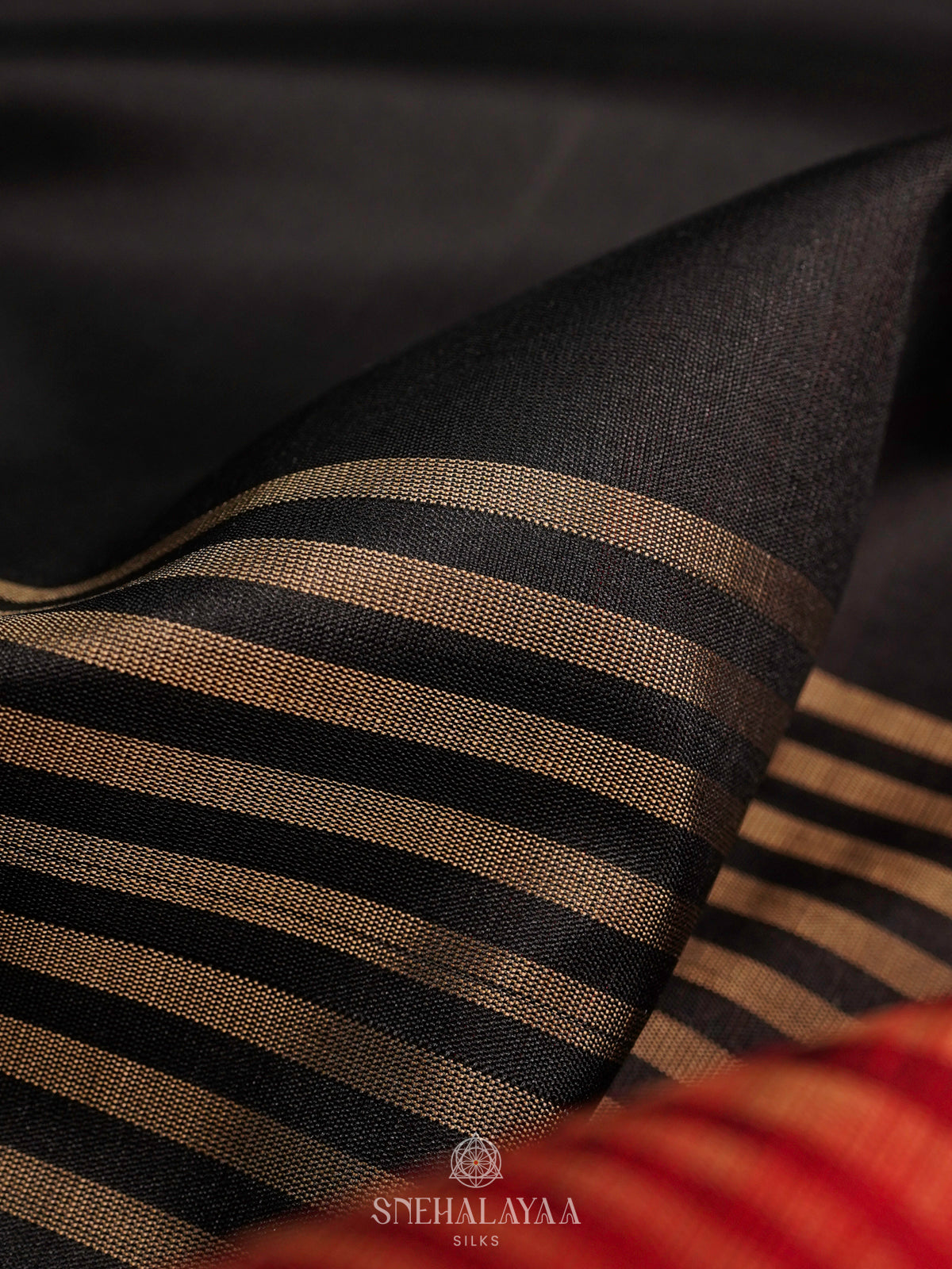 Black Soft Silk Saree