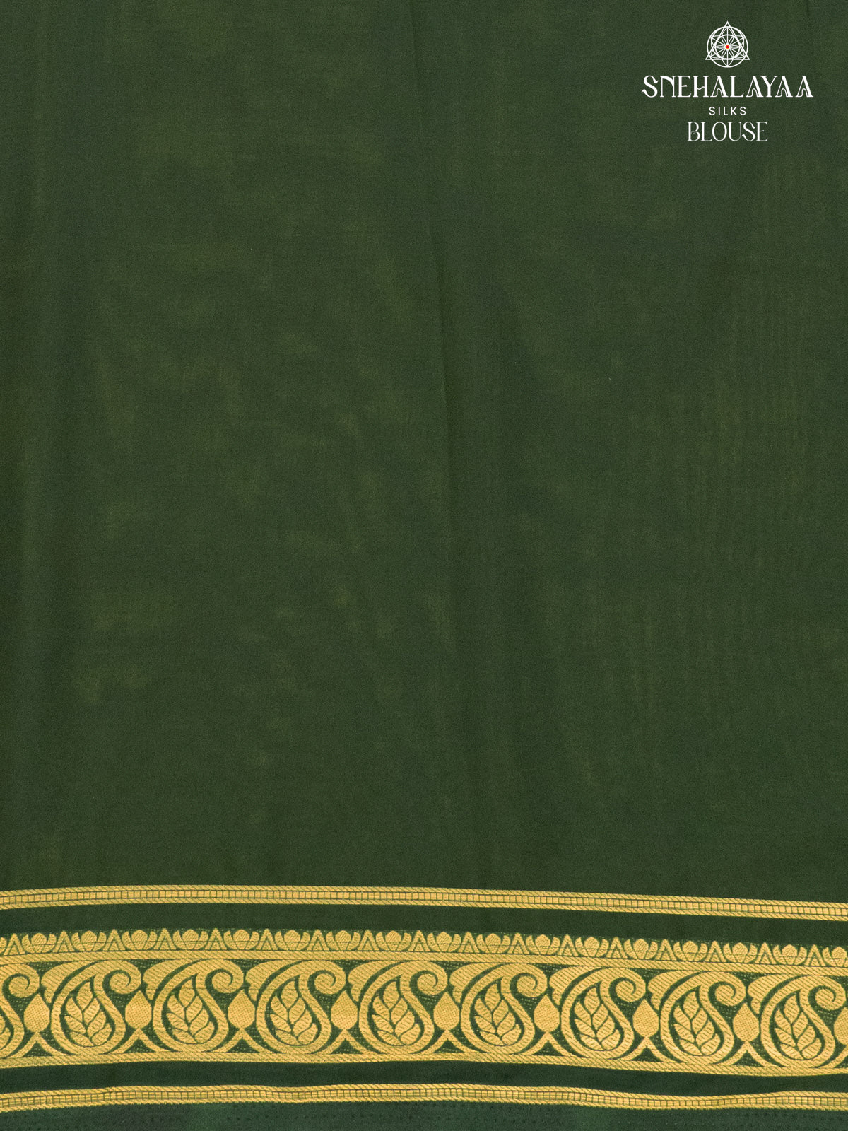 Mustard Yellow Mysore Silk Saree