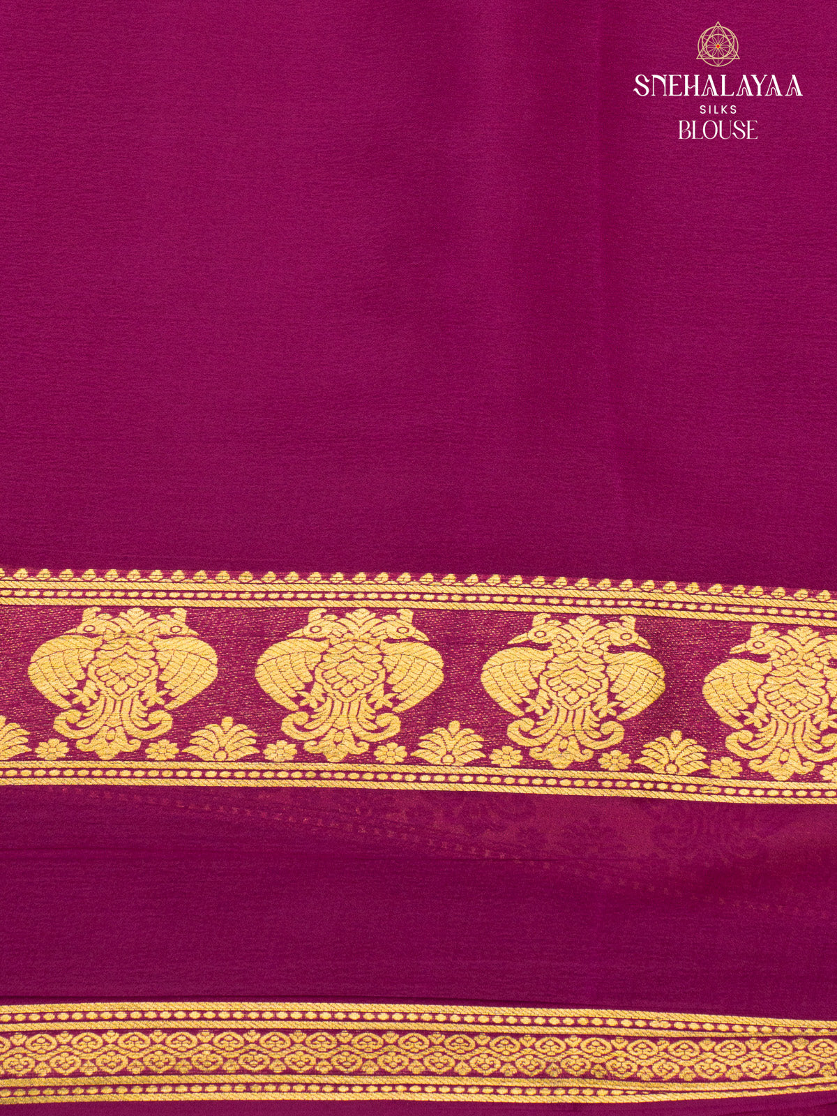 Yellow Mysore Silk Saree