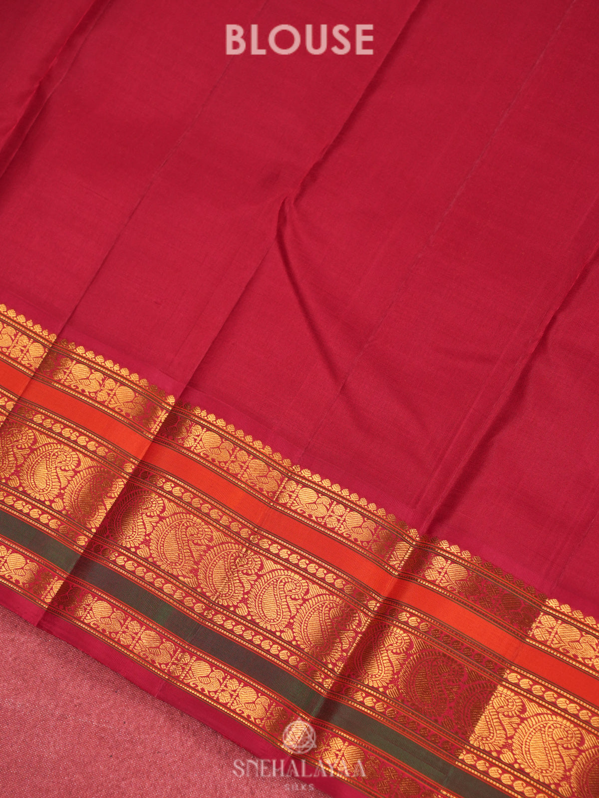 Mango Yellow Kanjivaram Silk Saree