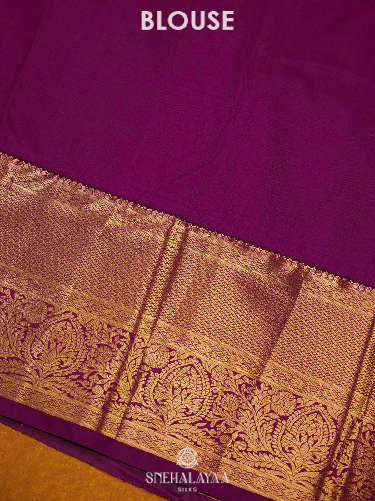 Orange Art Silk Saree