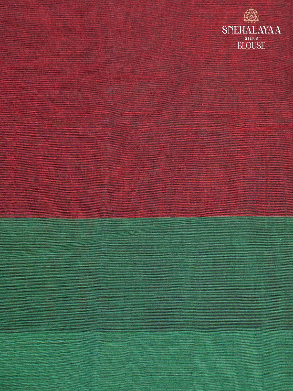 Maroon Kanchi Cotton Saree