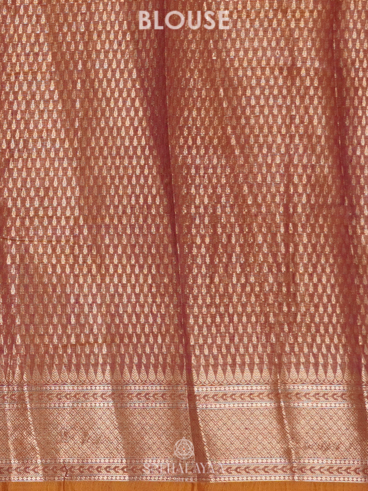 Brown Banaras Saree