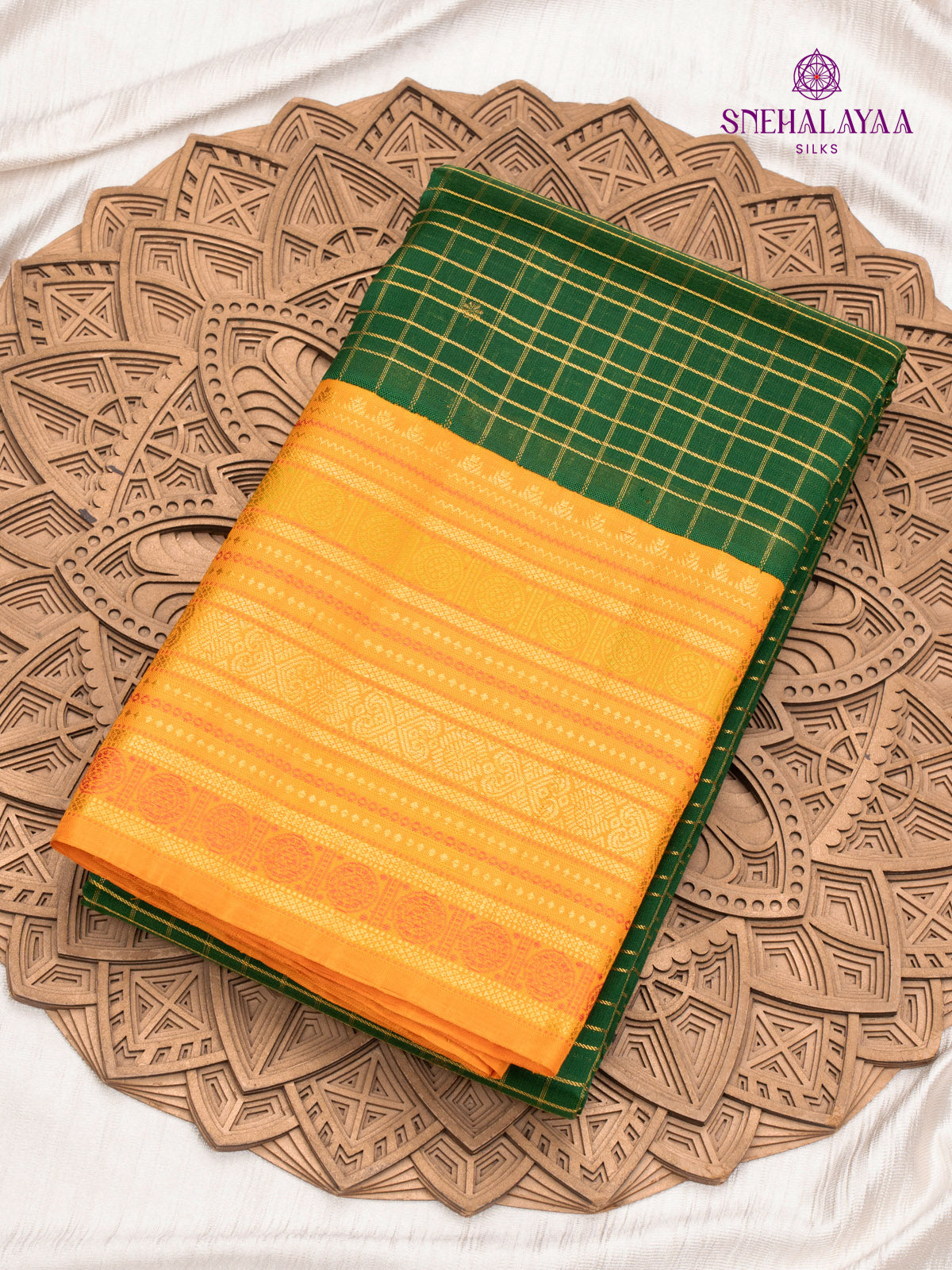 Green Kanjivaram Silk Saree