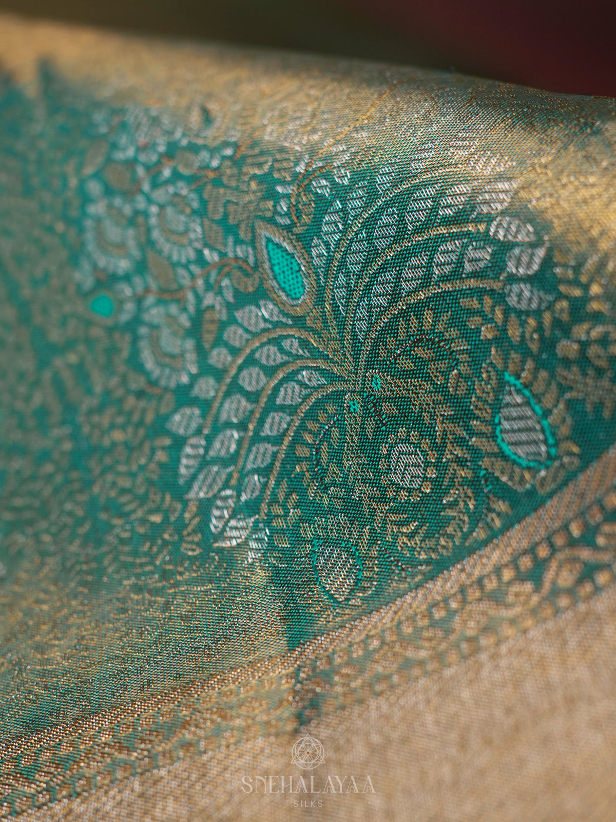 Green Kanjivaram Silk Saree