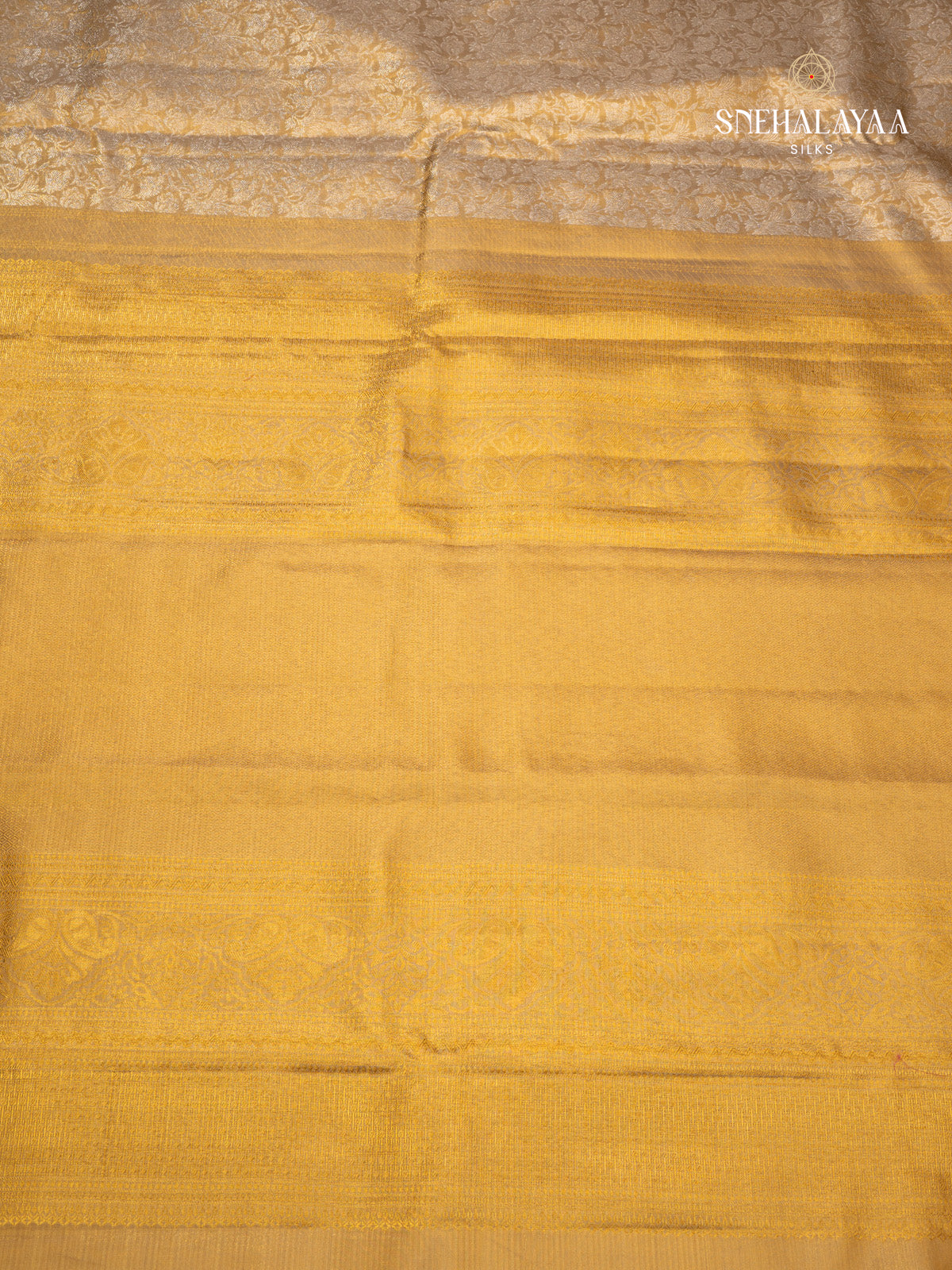 Golden Tissue Kanjivaram Silk Saree