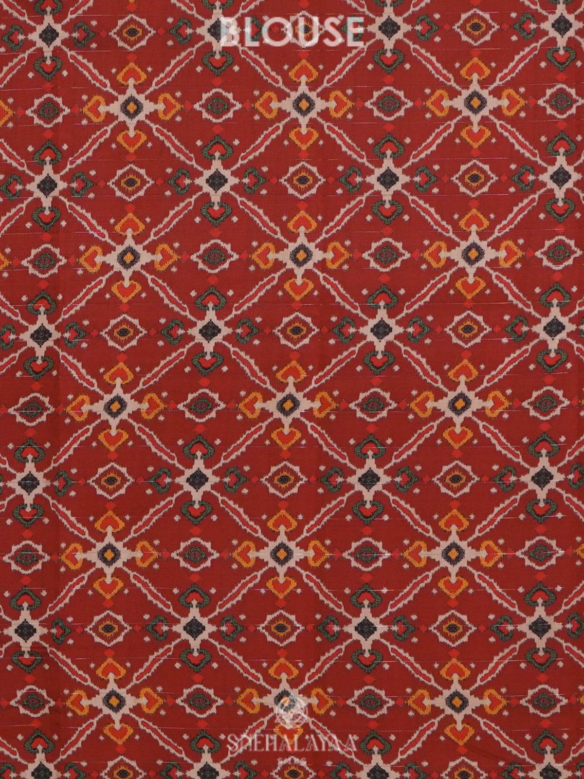Orange Tussar Saree