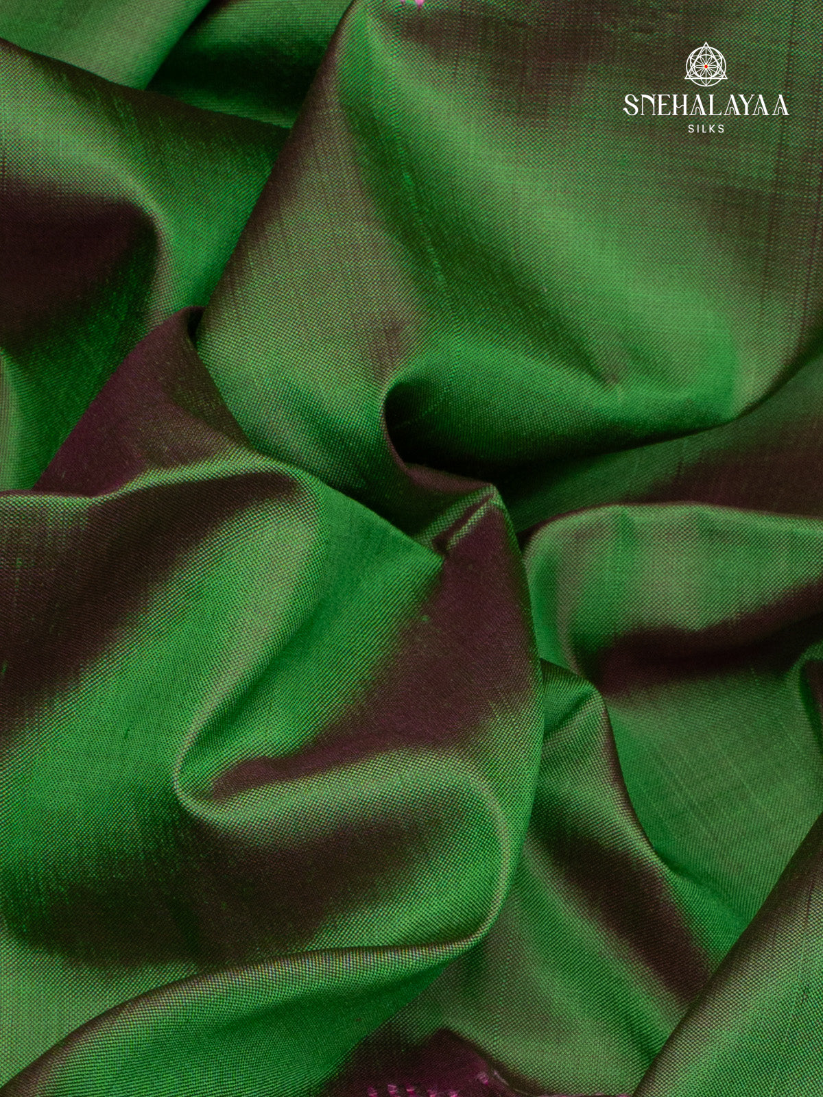 Green Katan Silk Saree