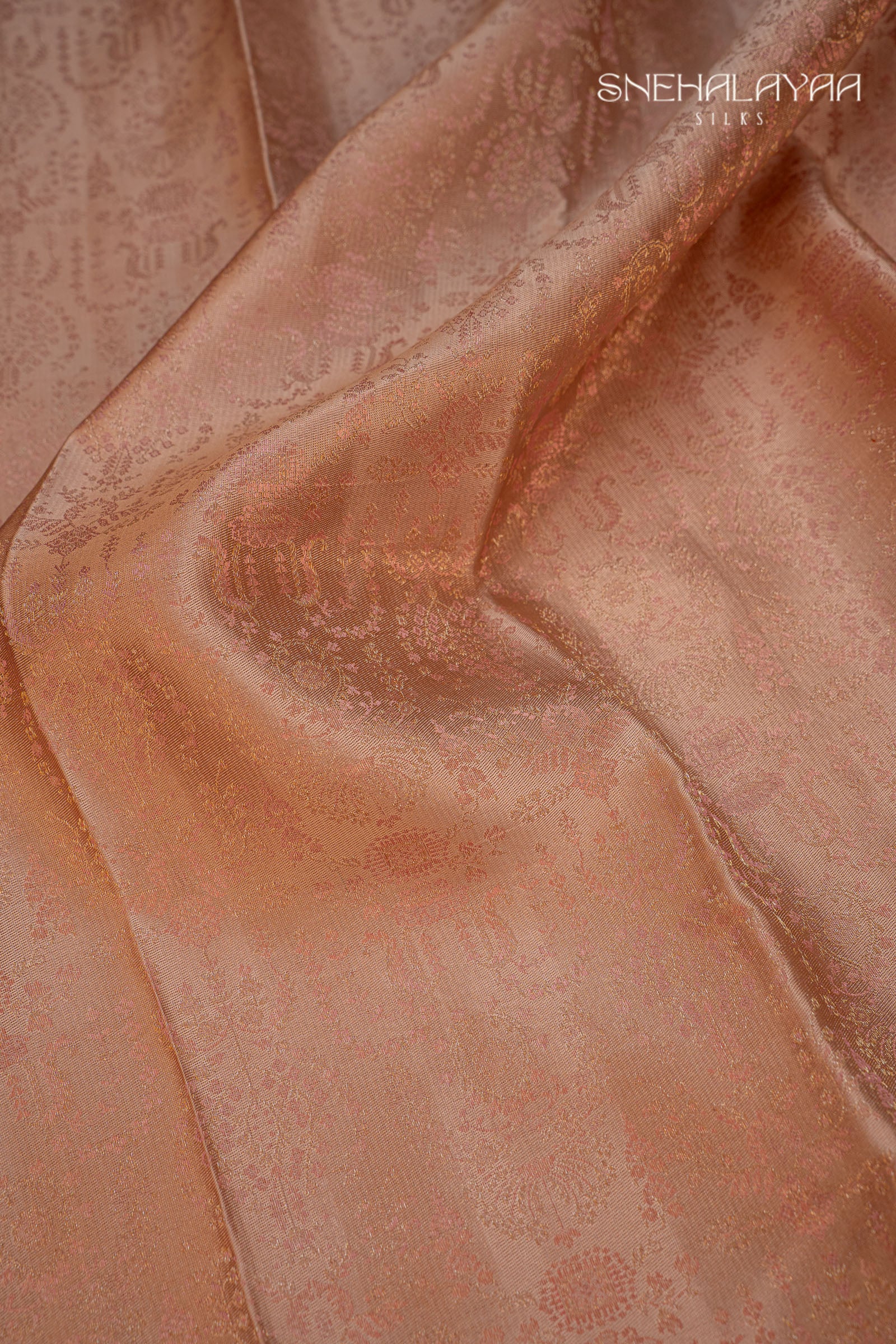 Cream Kancheevaram Silk Saree