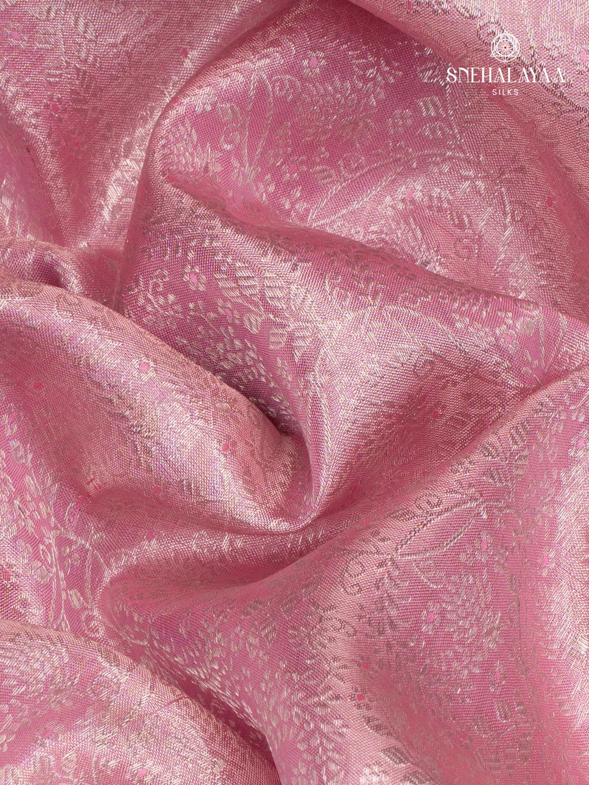 Pink Kanjivaram Silk Saree