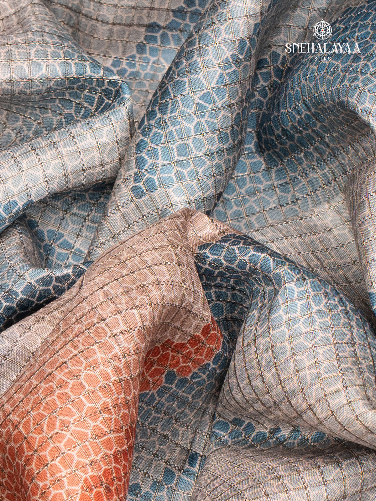 Multi Colour Tussar Saree