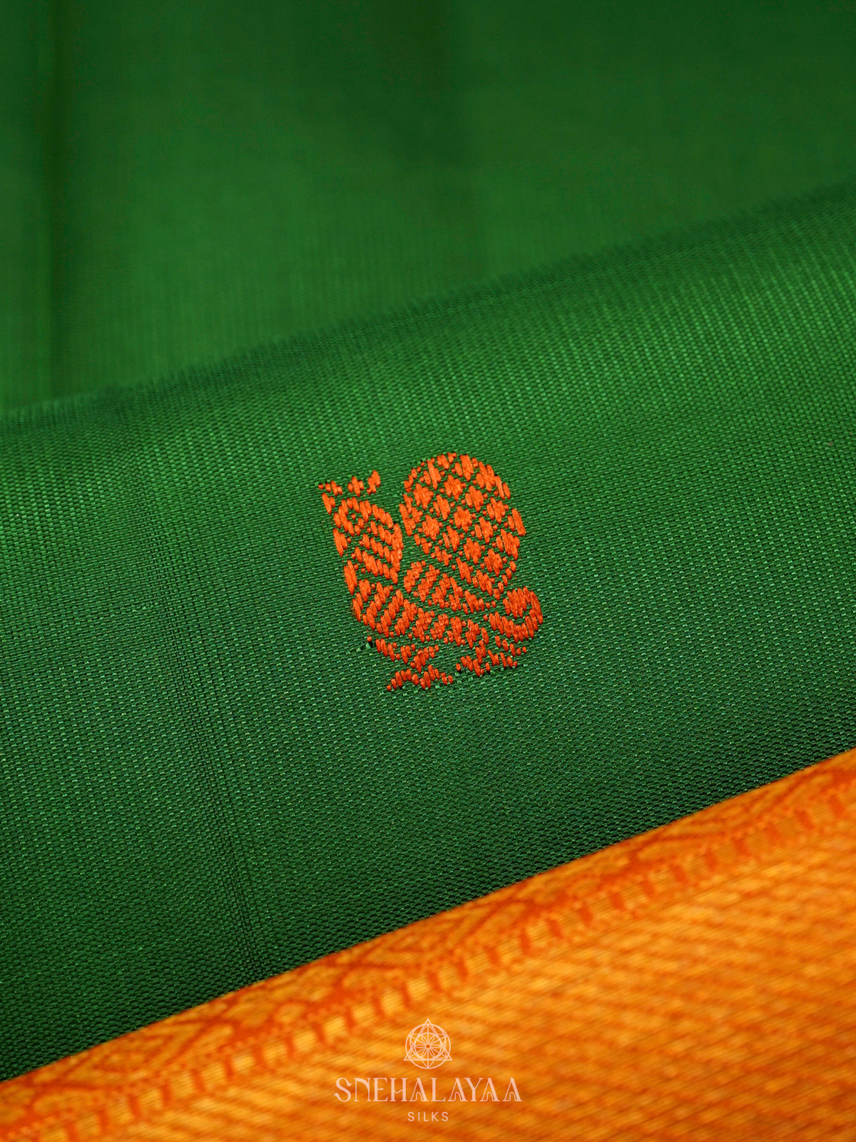 Green Kanjivaram Silk Saree