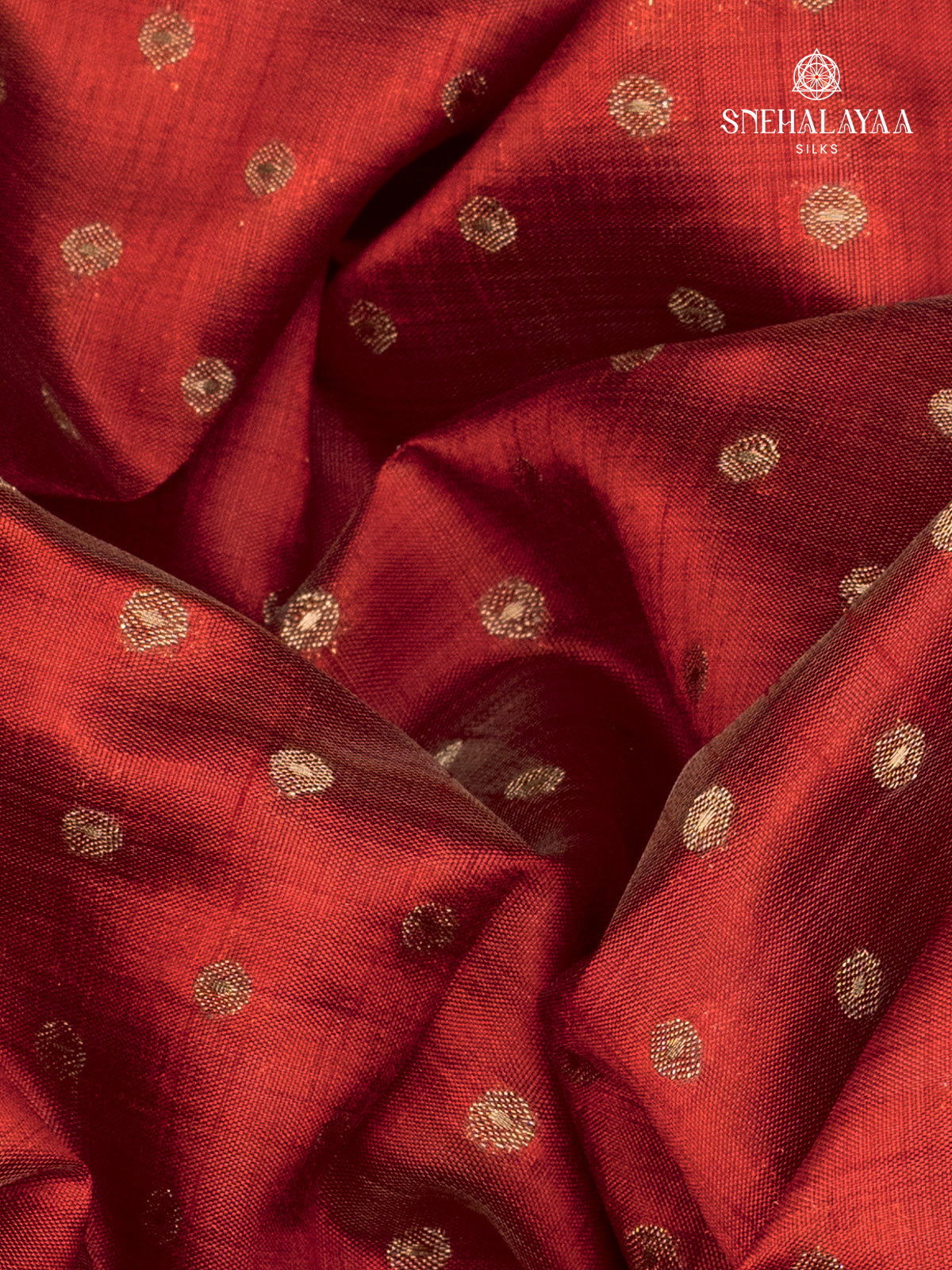 Red Raw Silk Saree