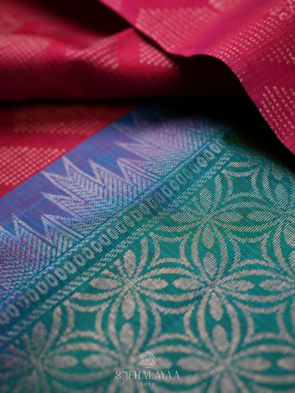 Pink Kanjivaram Silk Saree