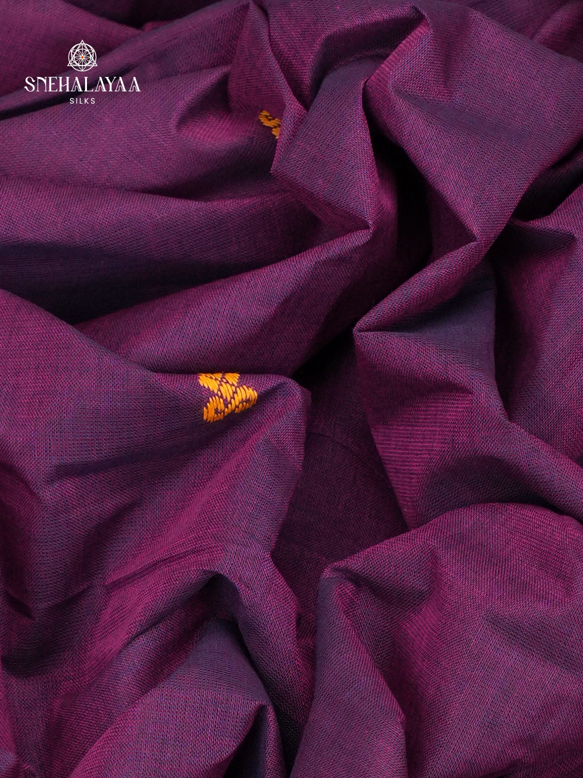 Purple Chettinad Cotton Saree