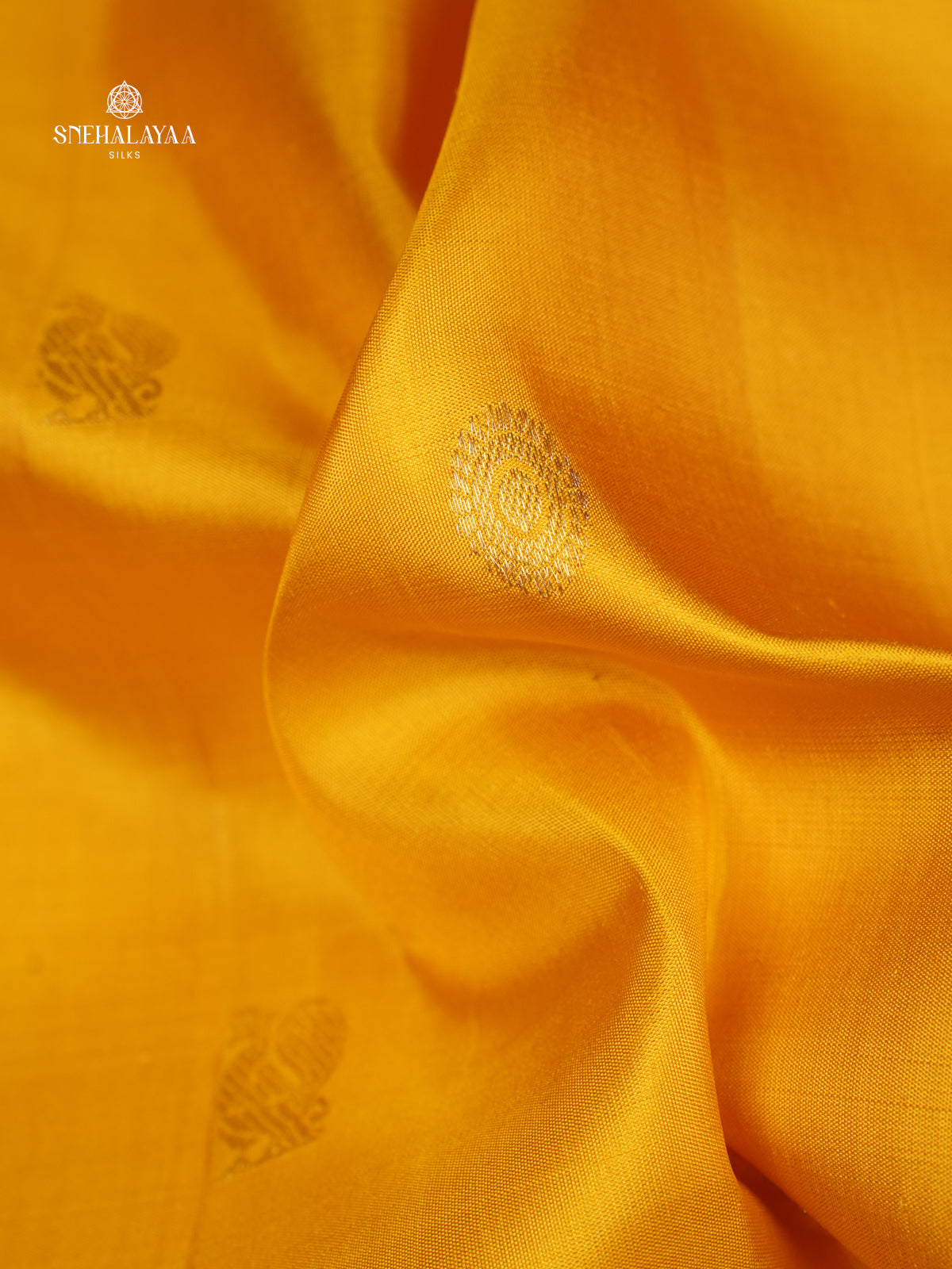 Mango Yellow Kanjivaram Silk Saree