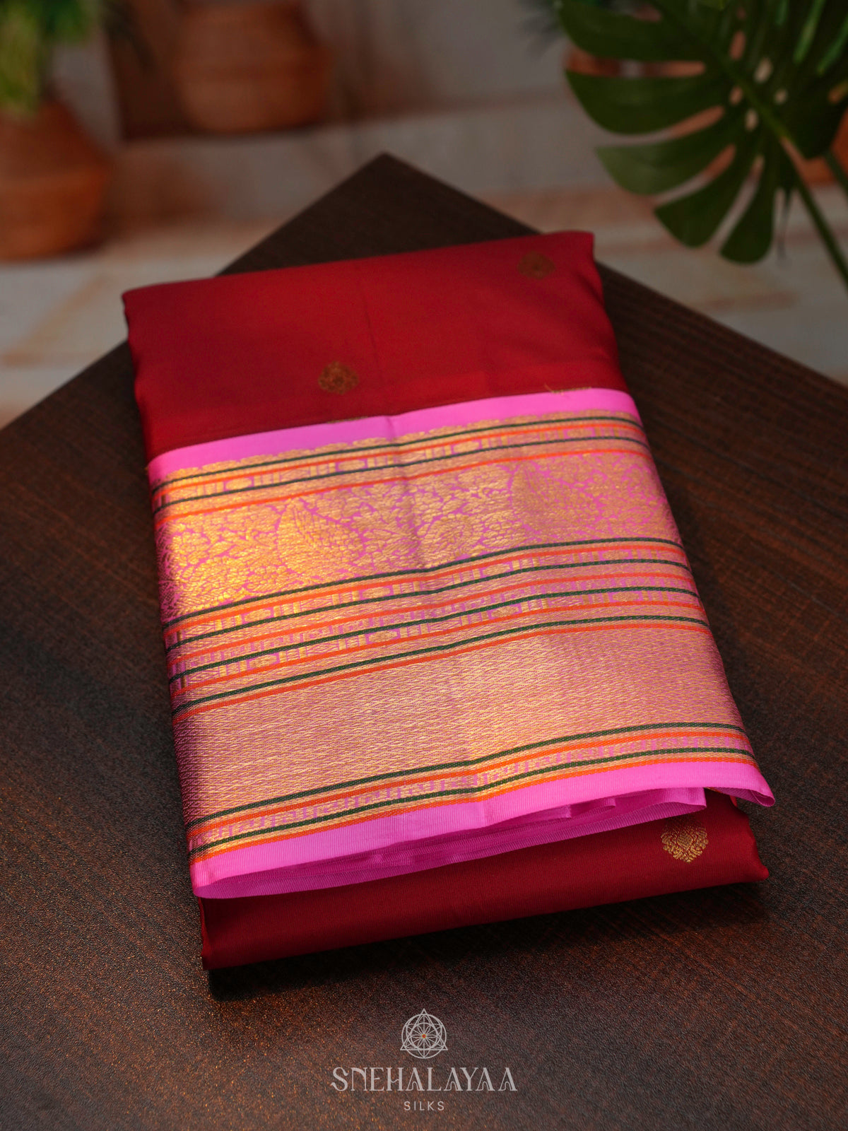 Red Kanjivaram Silk Saree