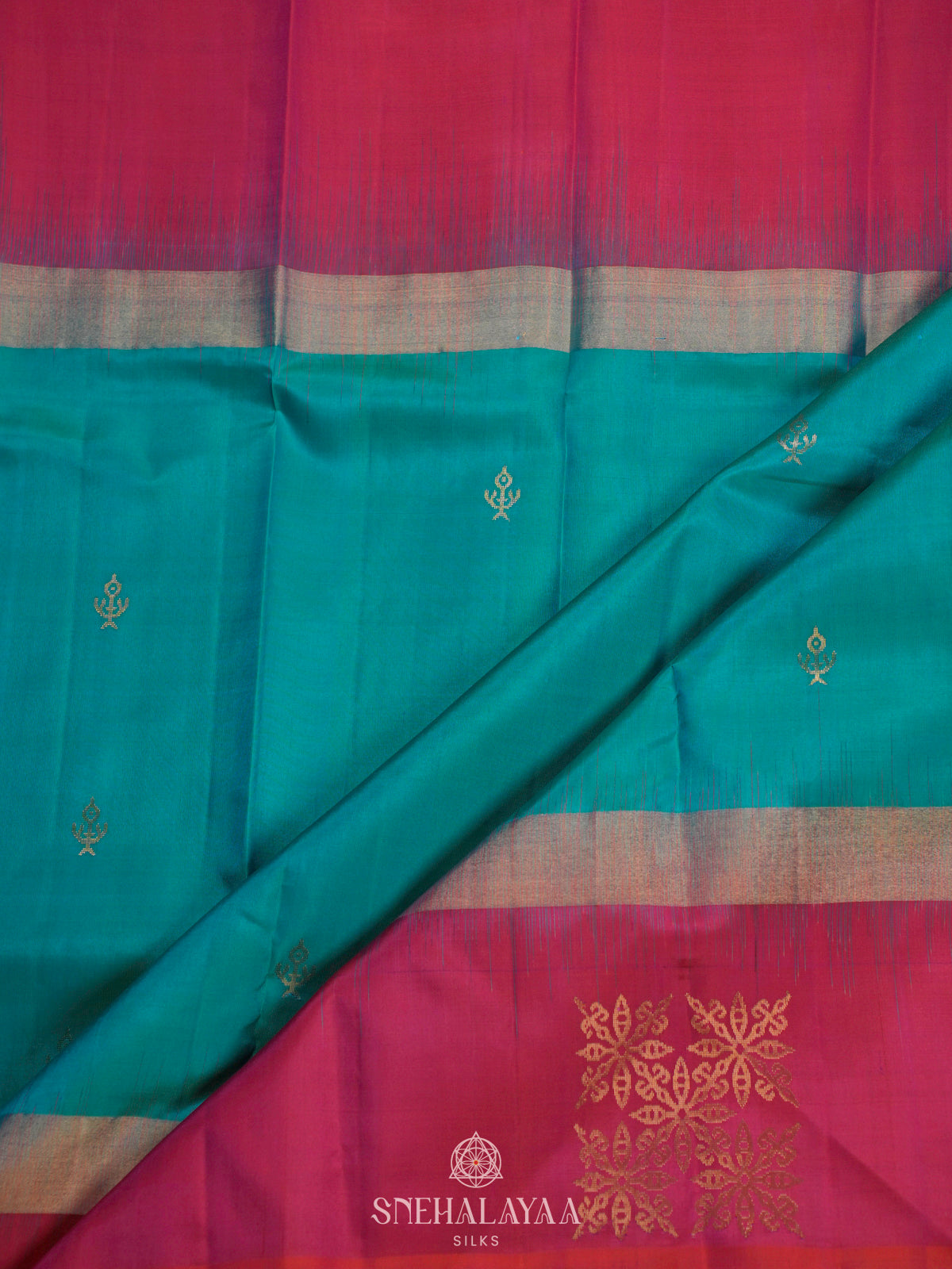 Blue Kanjivaram Silk Saree