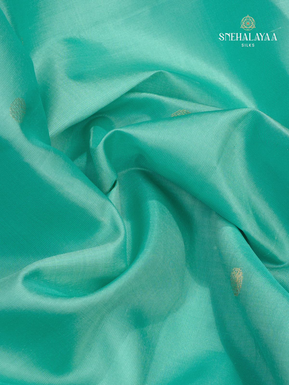 Aqua Blue Kanjivaram SIlk Saree