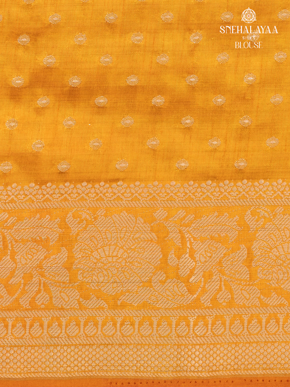 Rust Orange Raw Silk Saree